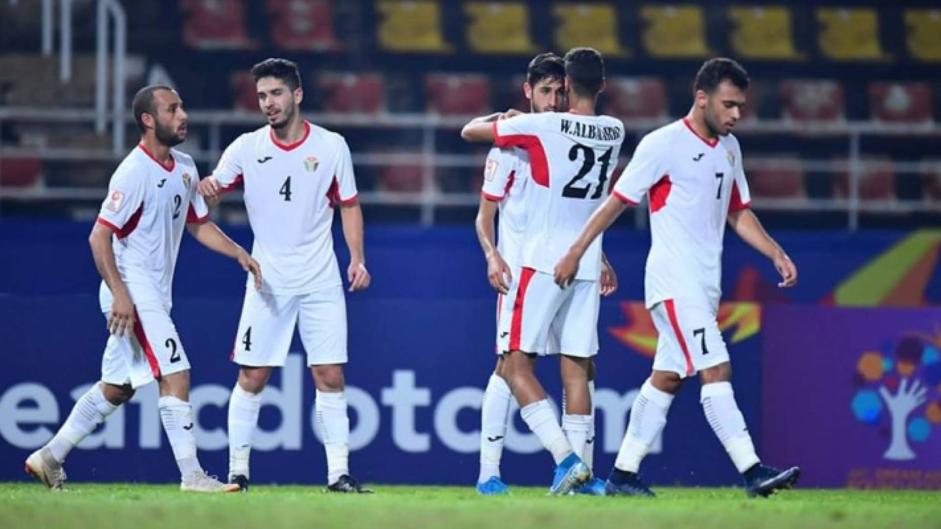 جانب من المباراة