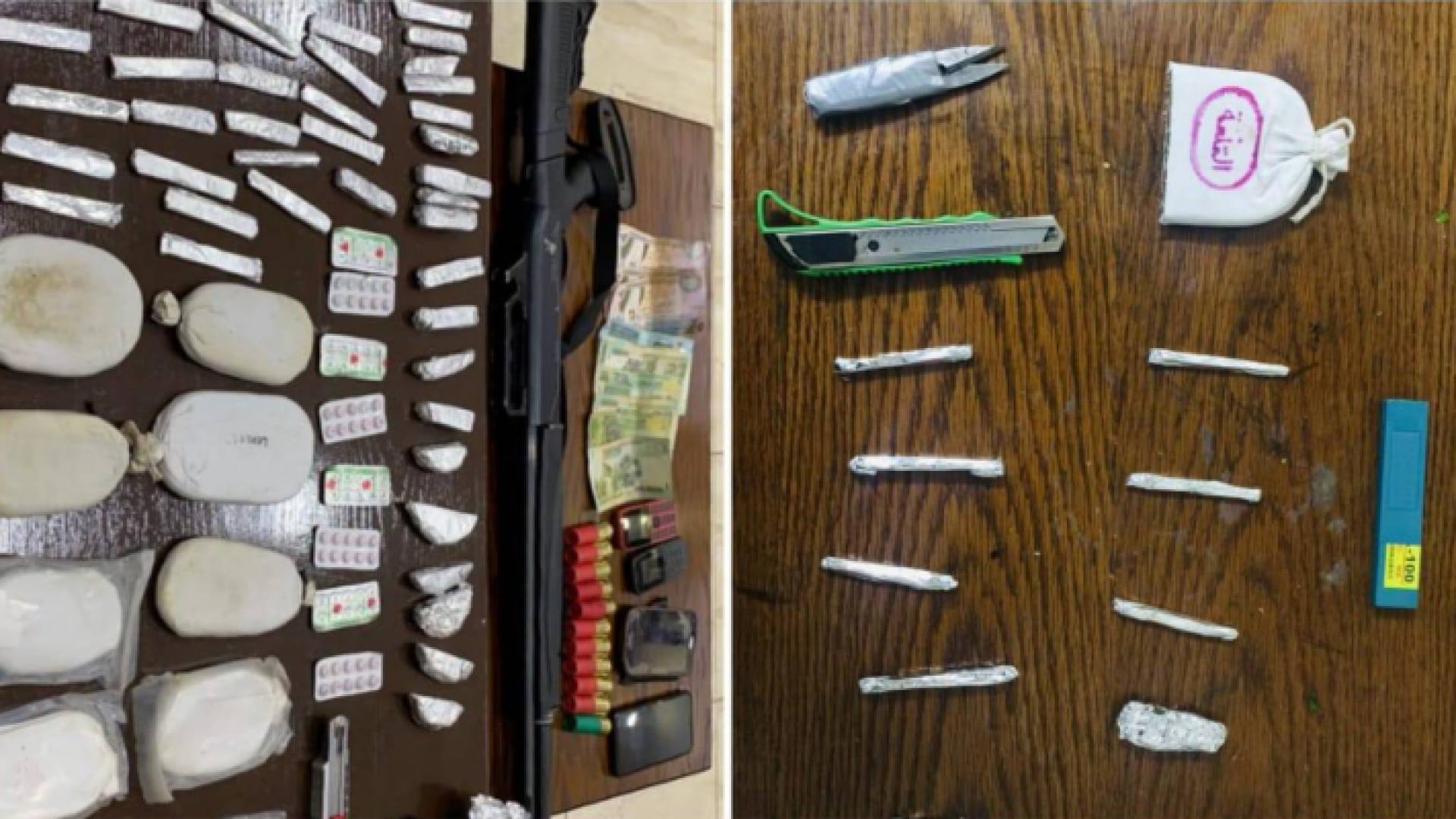 من المضبوطات