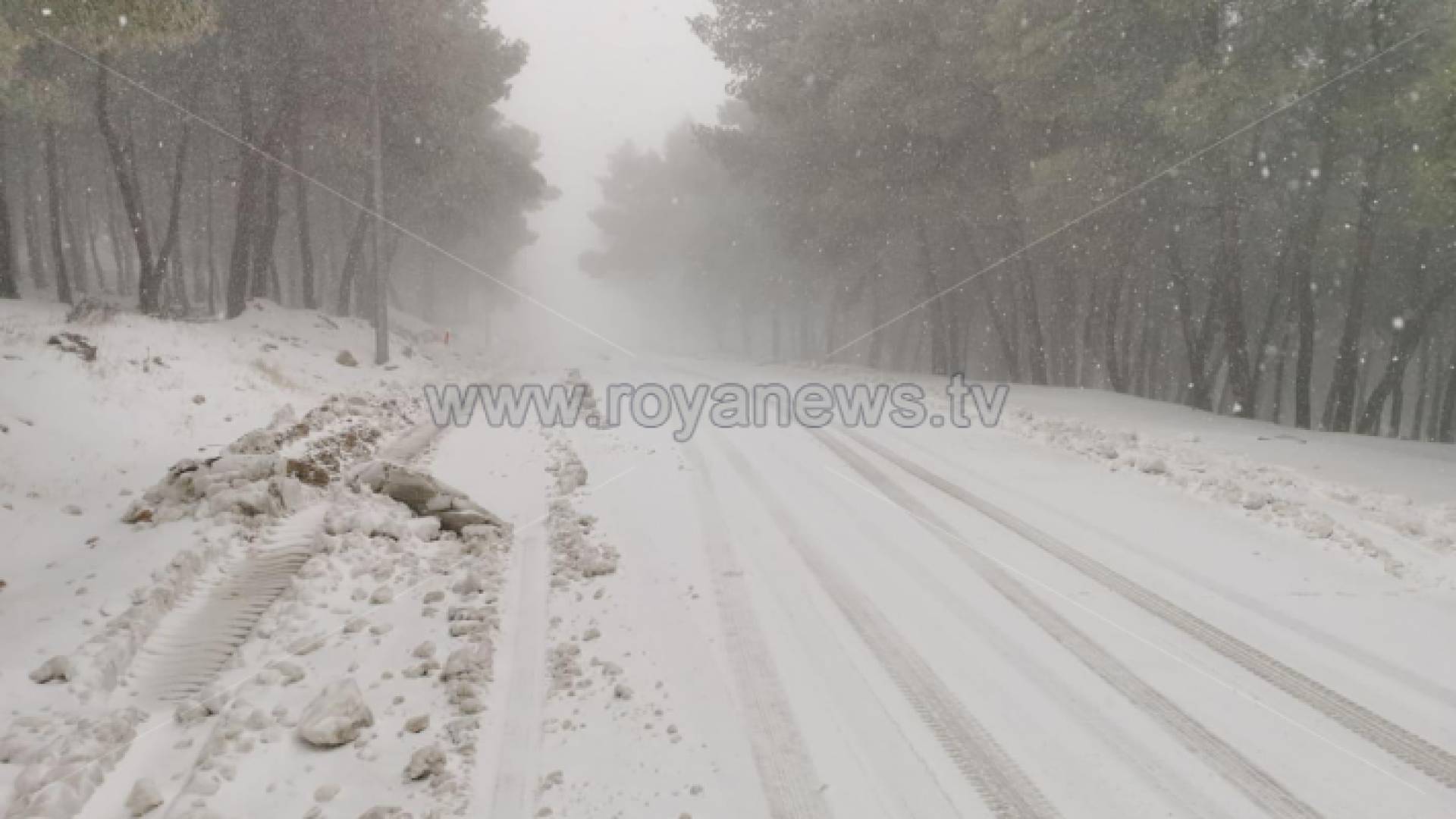 تساقط للثلوج