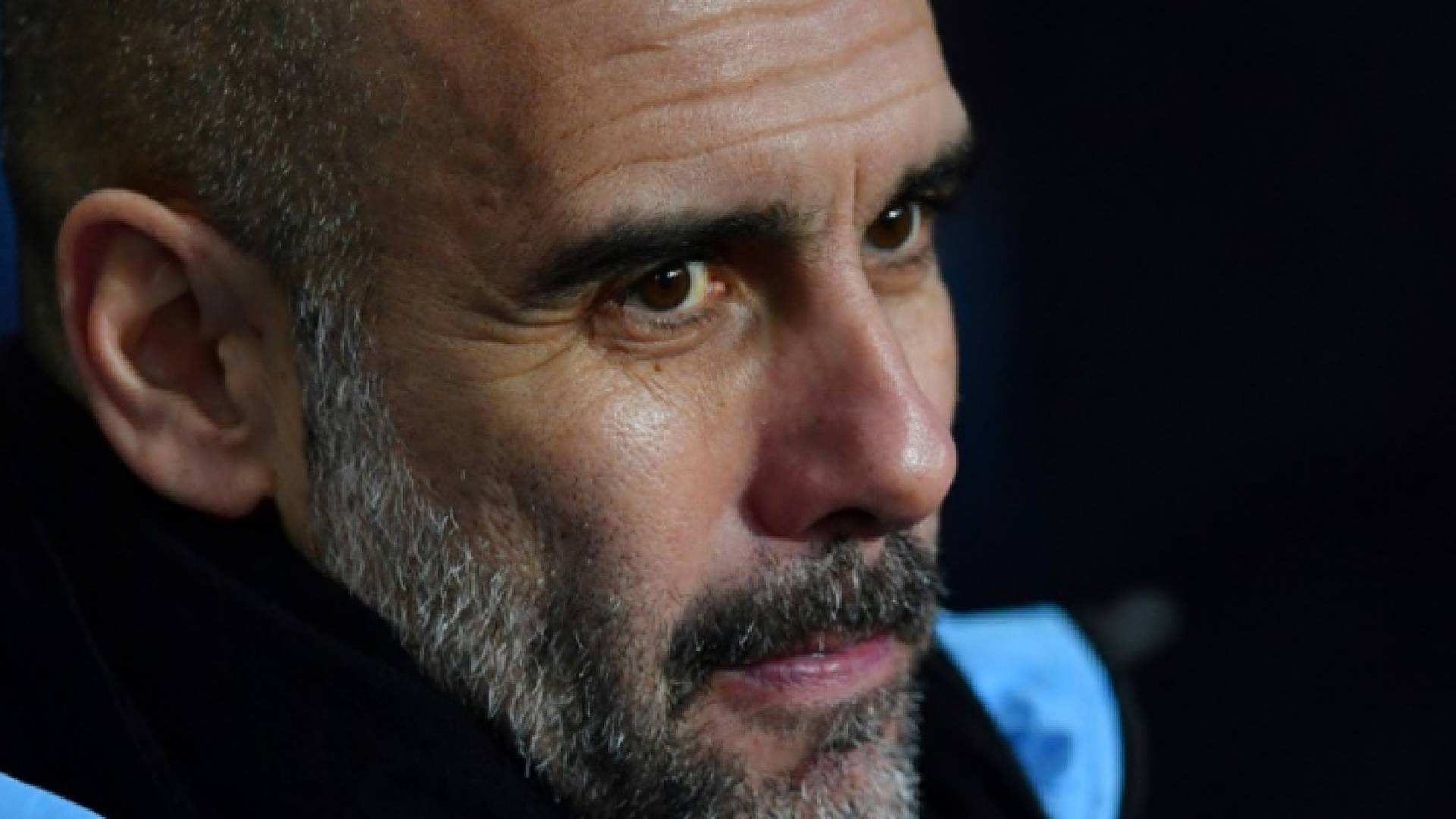 الإسباني جوسيب غوارديولا مدرب مانشستر سيتي