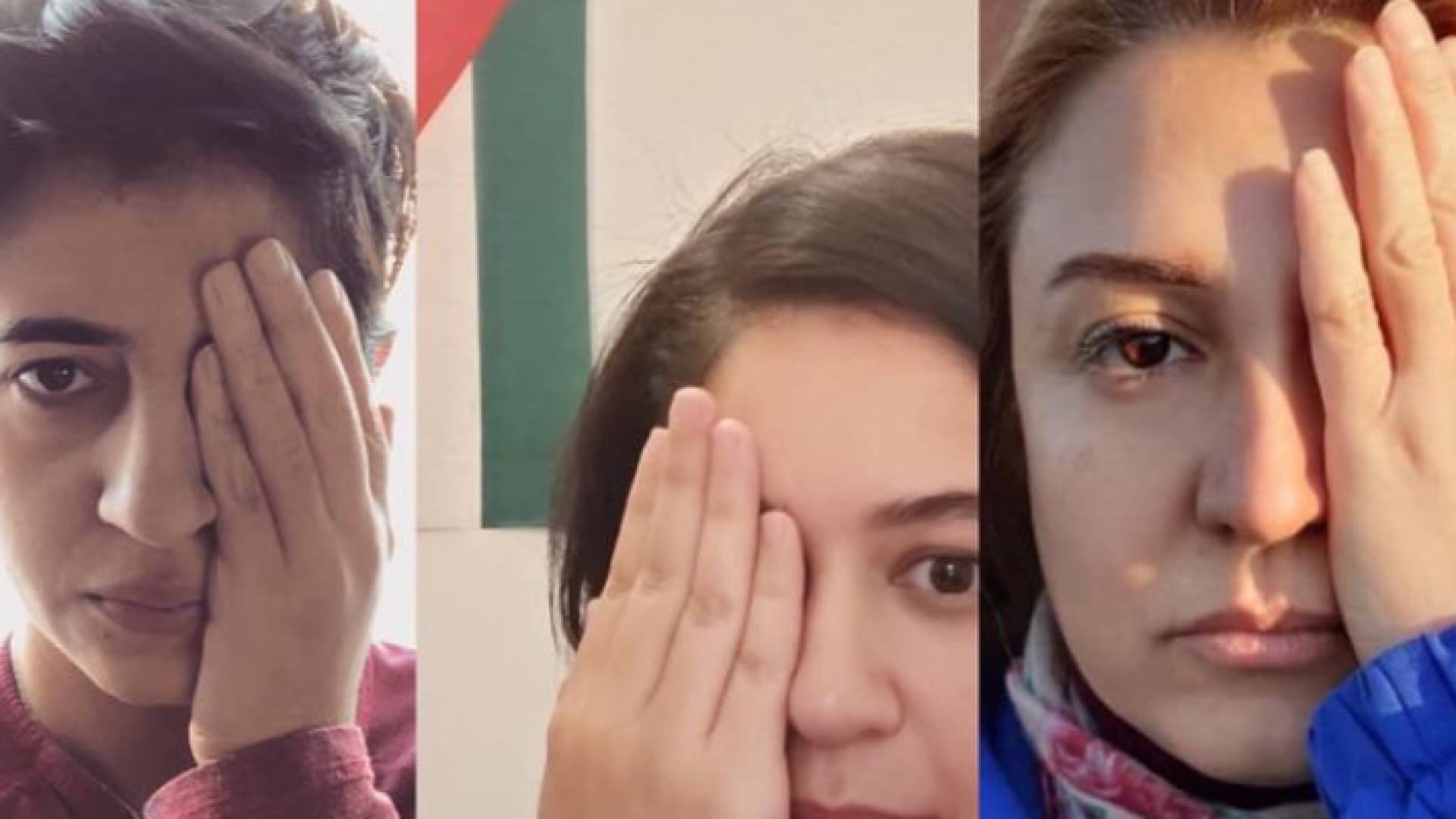 صور للمتضامنين