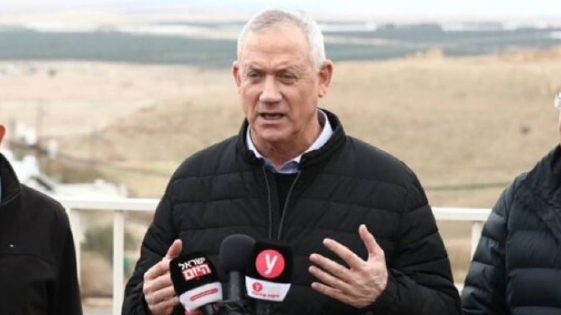 غانتس في غور الأردن