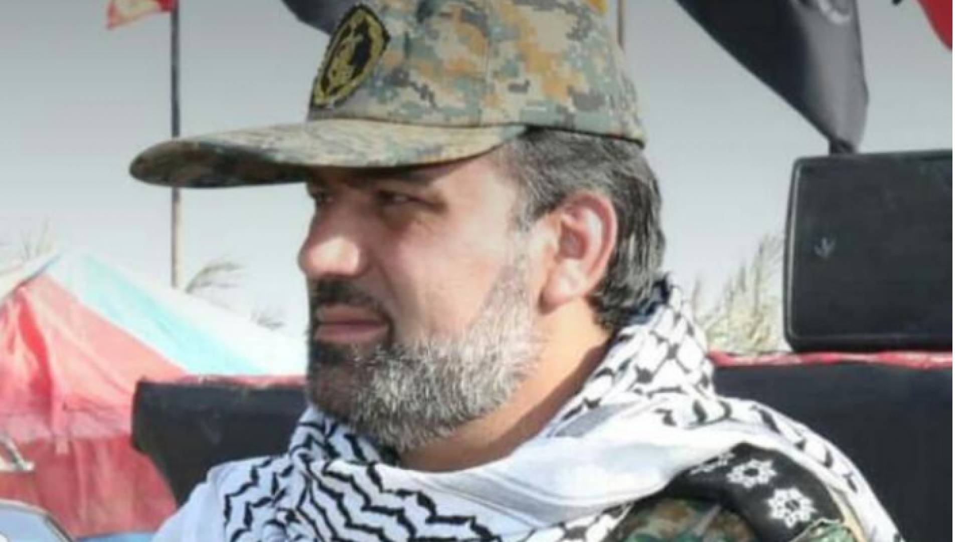 النقيب عبد الحسين مجدمي قائد منظمة التعبئة التابعة للحرس الثوري الإيراني