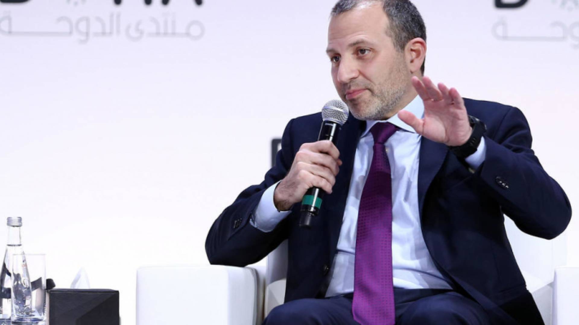 وزير الخارجية اللبناني السابق جبران باسيل