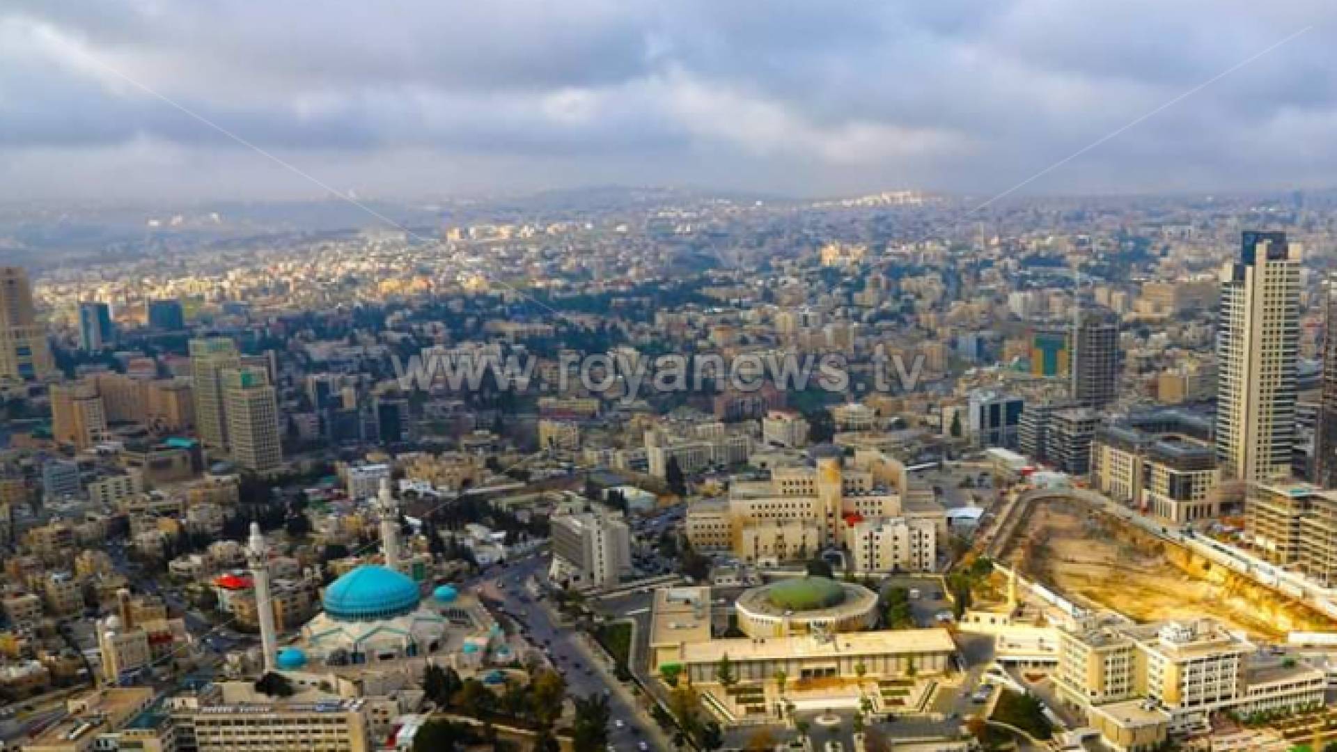 جانب من العاصمة عمان