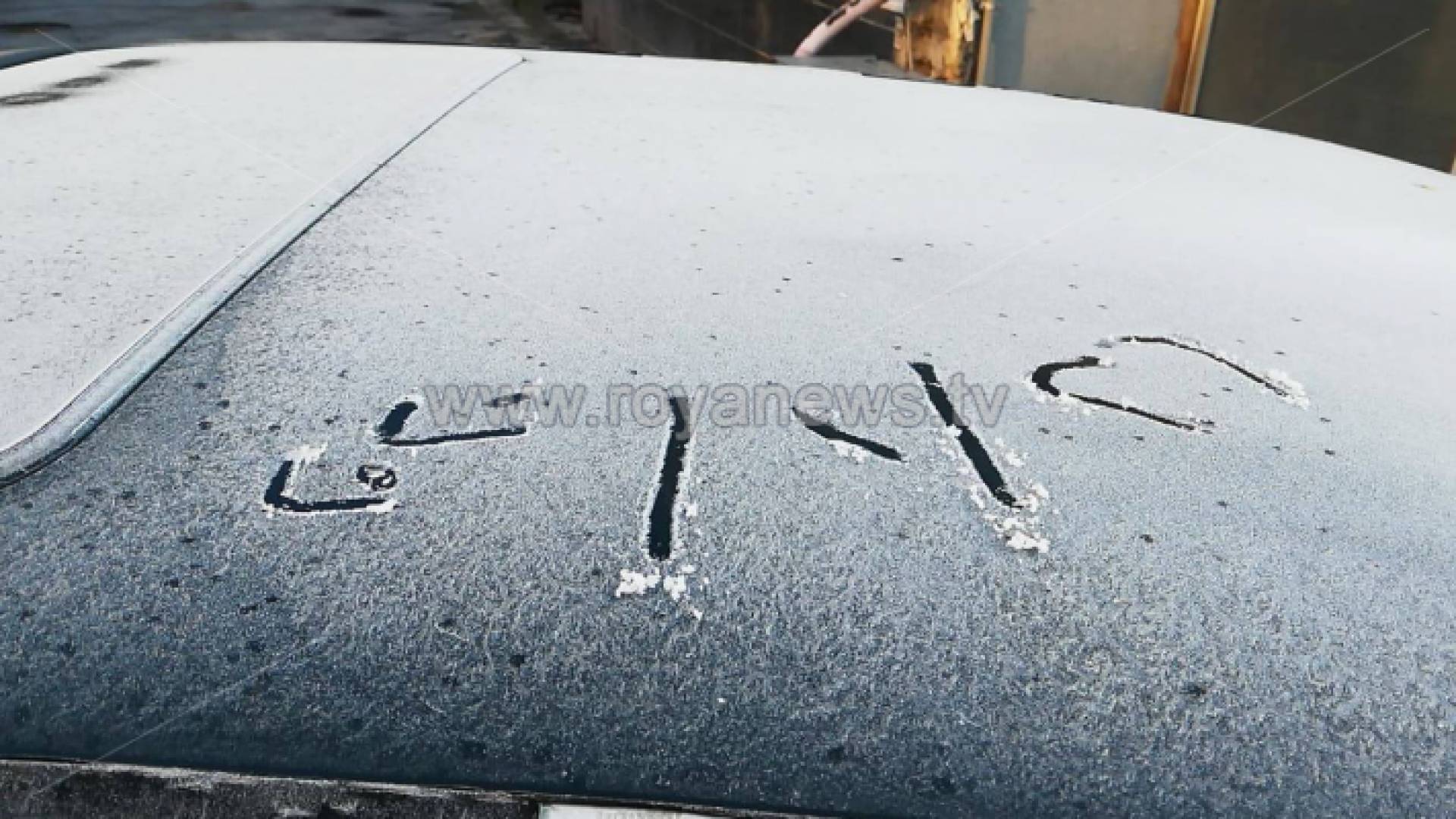 الصقيع يؤثر على مناطق مختلفة في الأردن