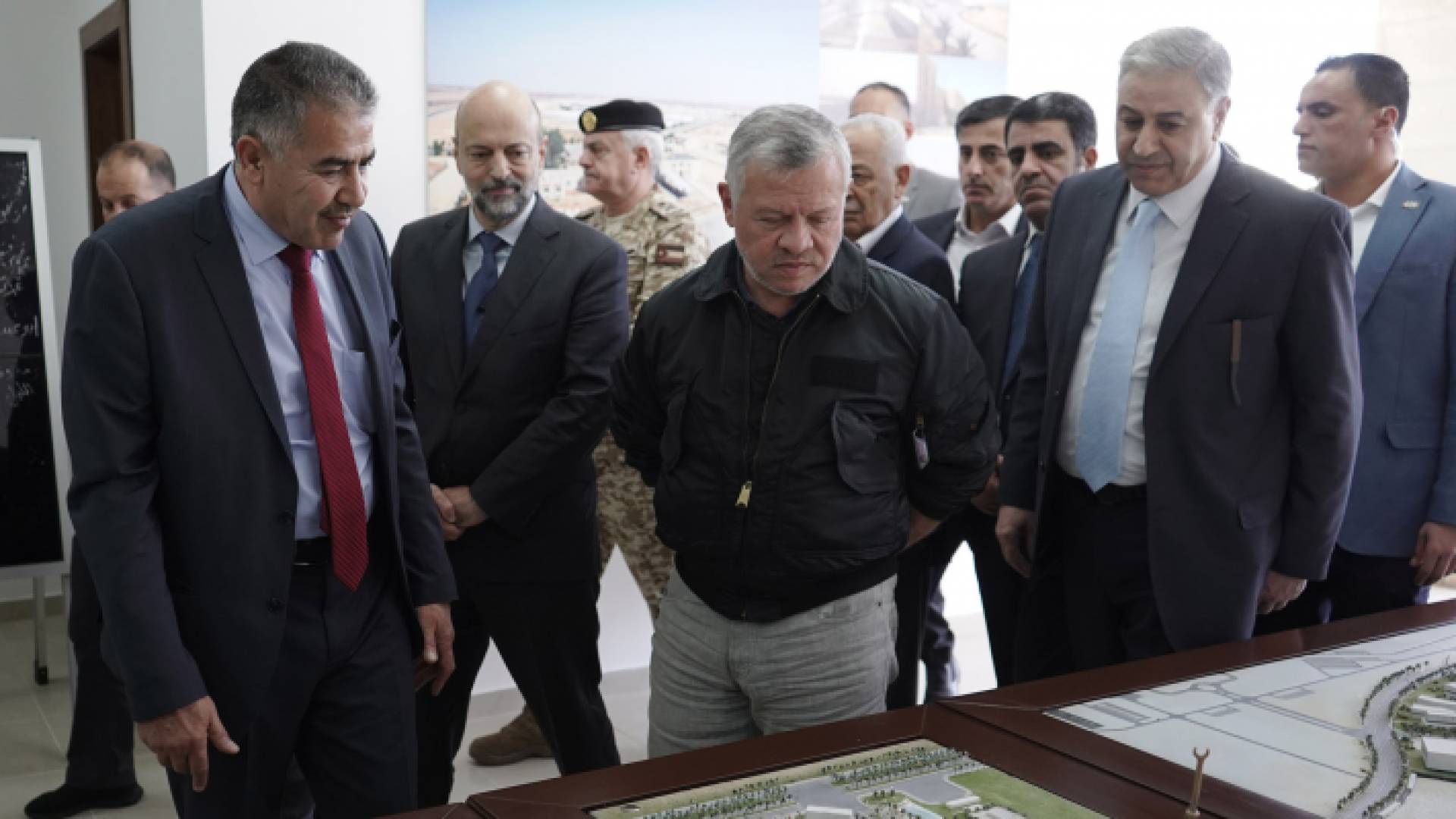 جانب من الزيارة