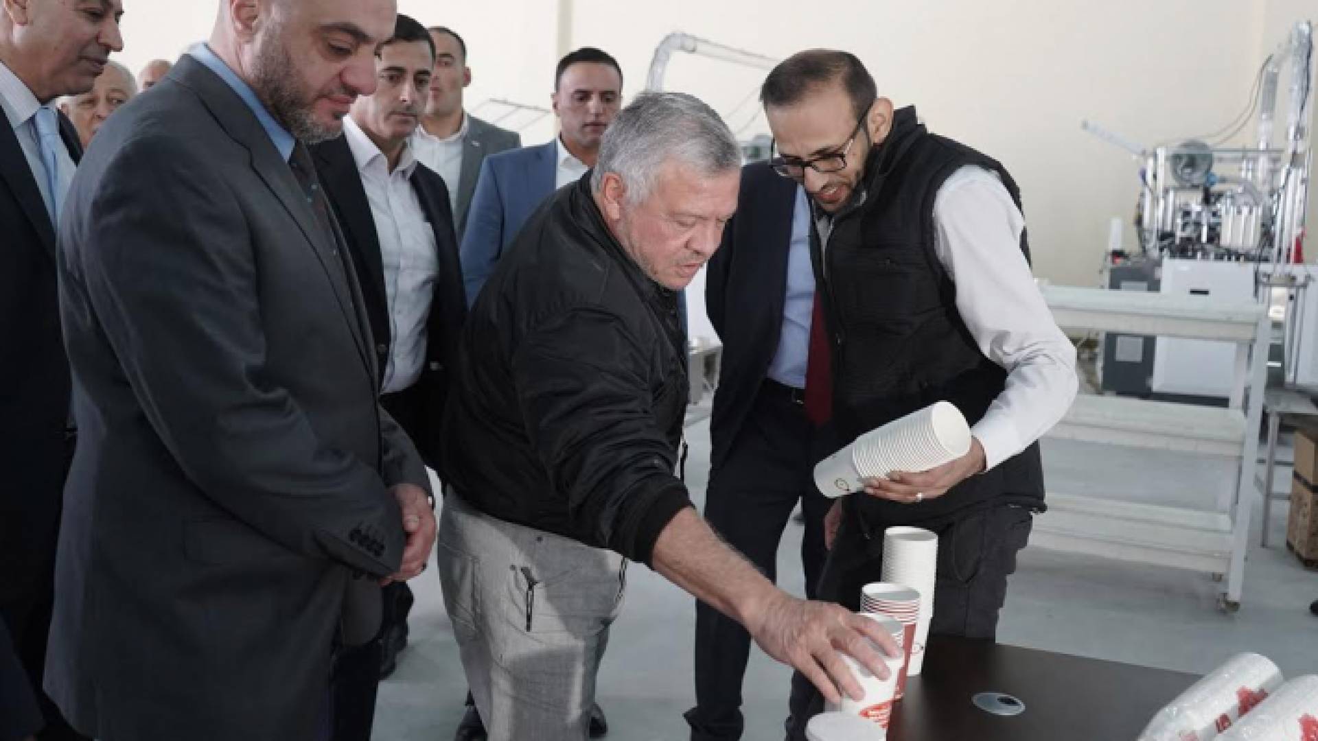 جانب من الزيارة