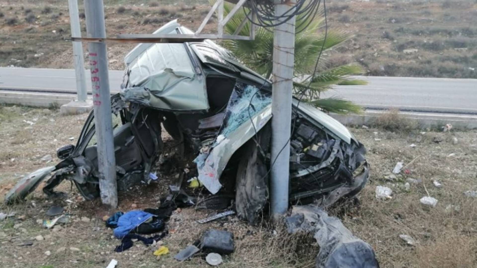 من موقع الحادث