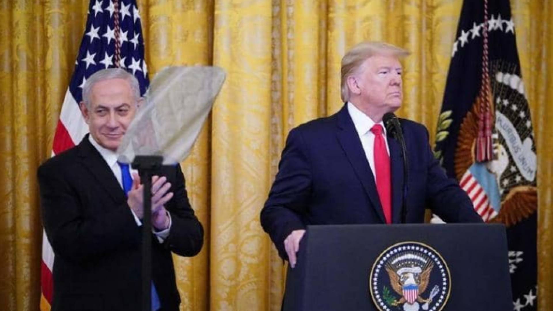 ترمب: يشكر دولا عربية شاركت في حفل اعلان صفقة القرن