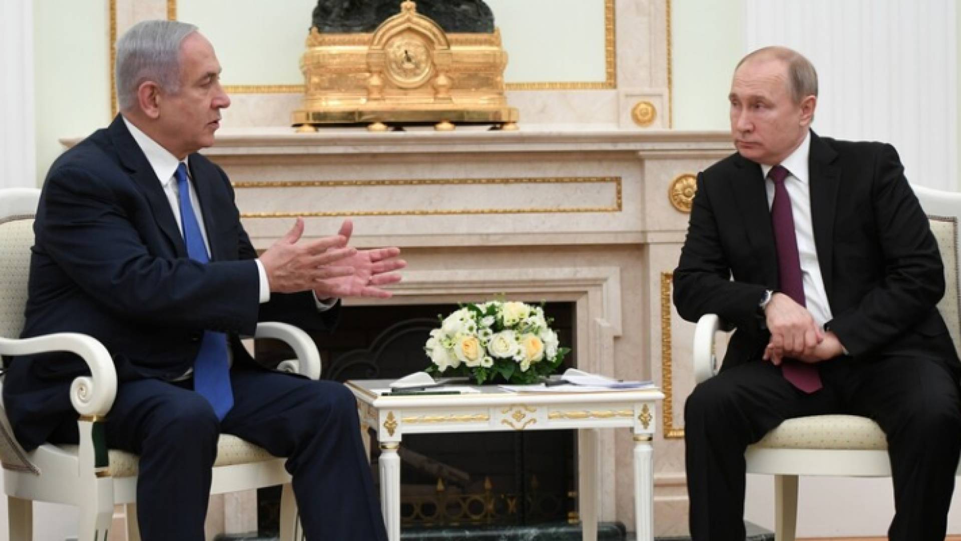 الرئيس الروسي فلاديمير بوتين ورئيس الوزراء الإسرائيلي بنيامين نتنياهو - أرشيفية