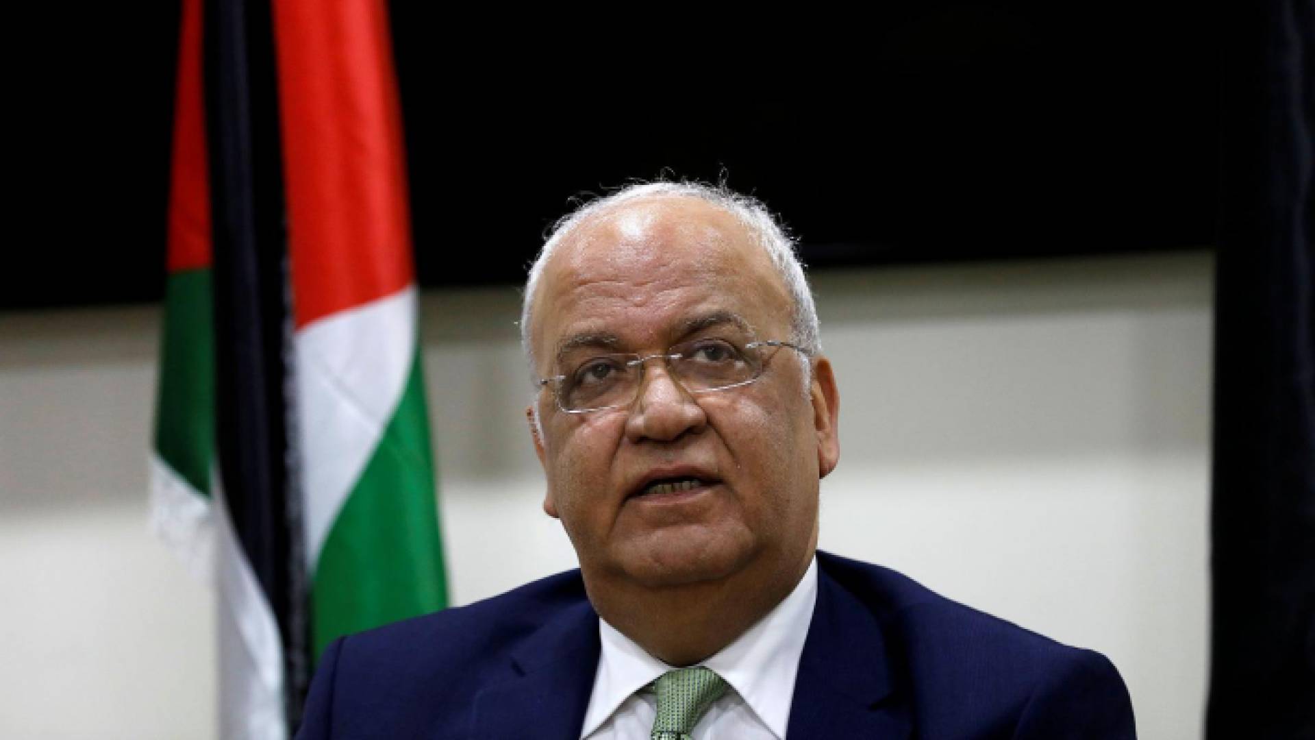 أمين سر اللجنة التنفيذية لمنظمة التحرير الفلسطينية صائب عريقات