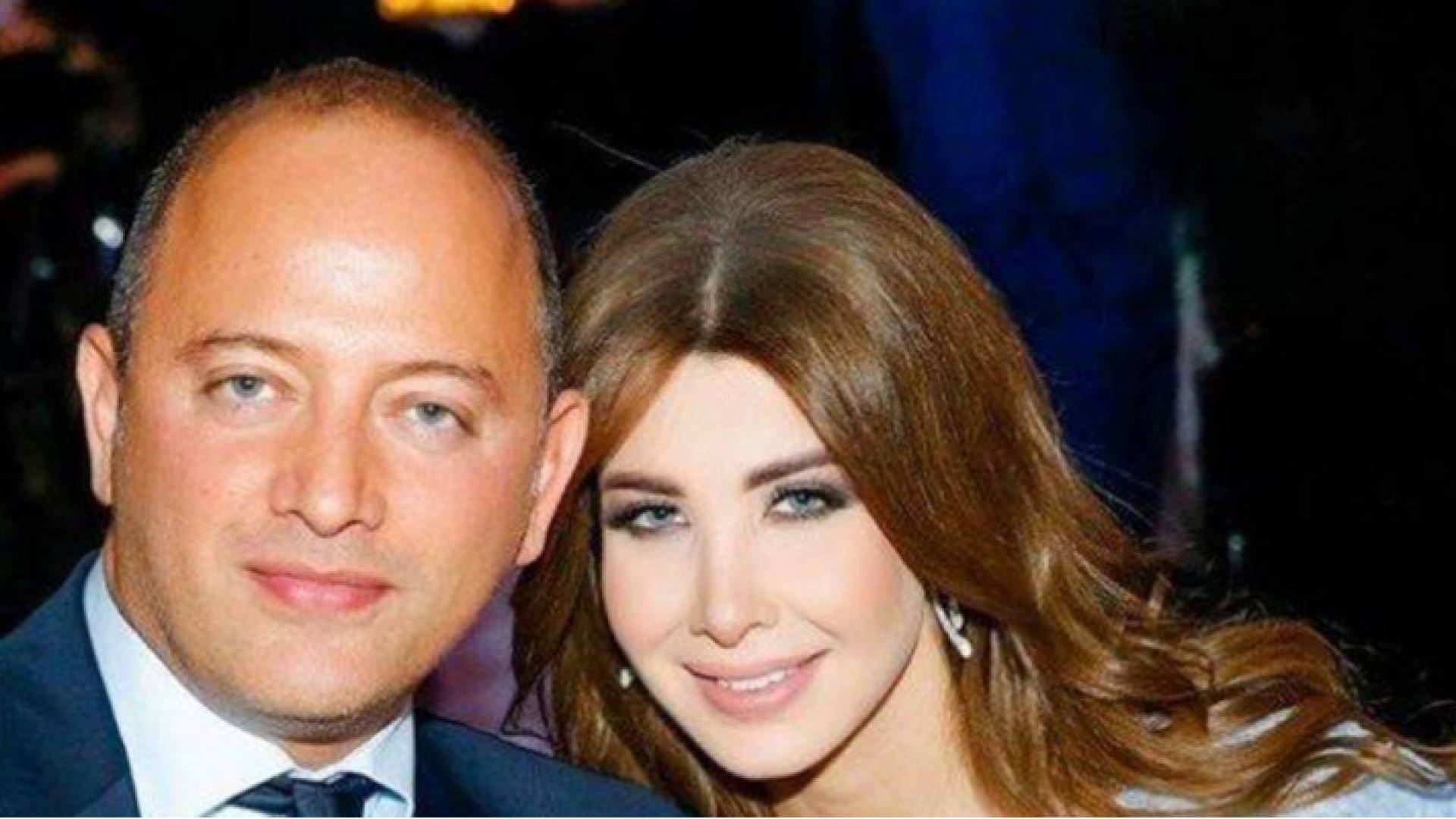 نانسي عجرم وزوجها فادي الهاشم