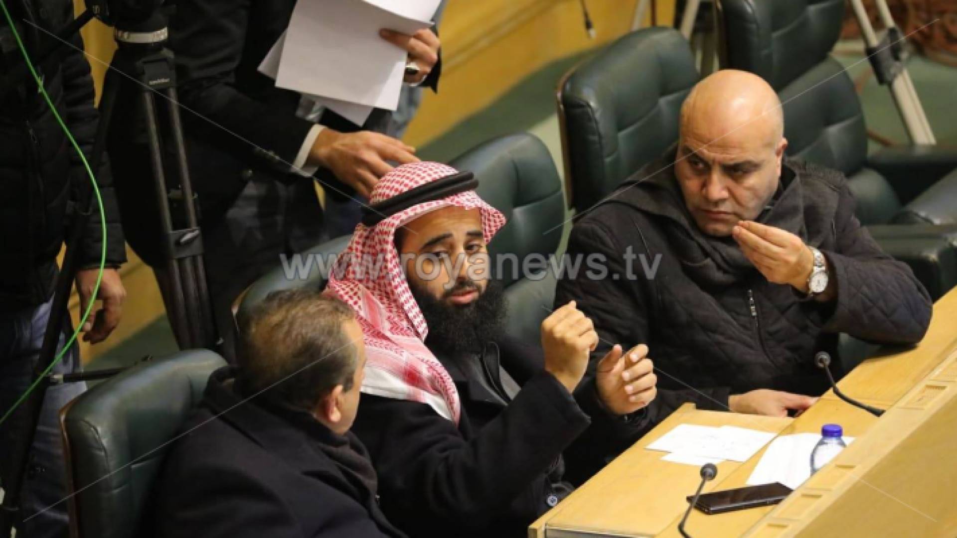 أثناء الجلسة