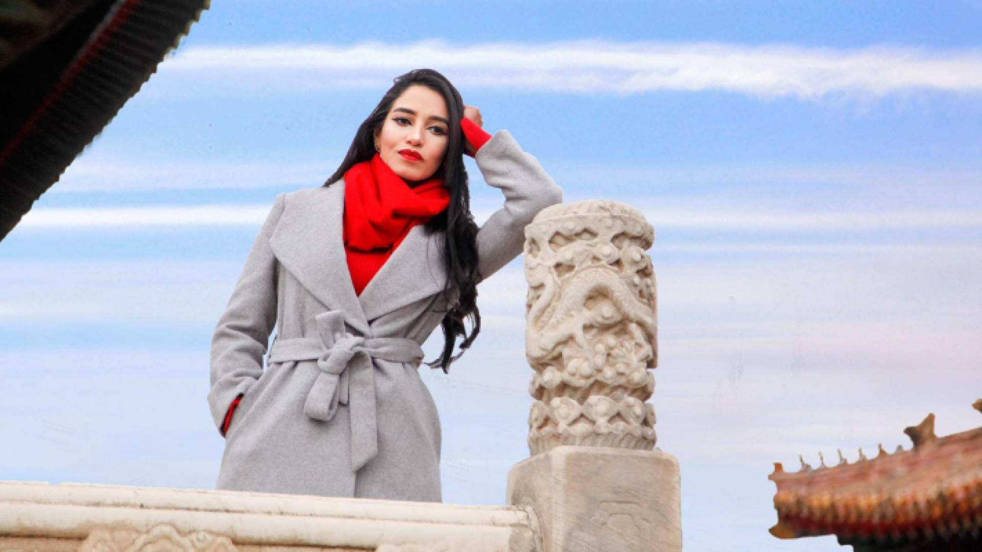 الفتاة المصرية بسمة مصطفى