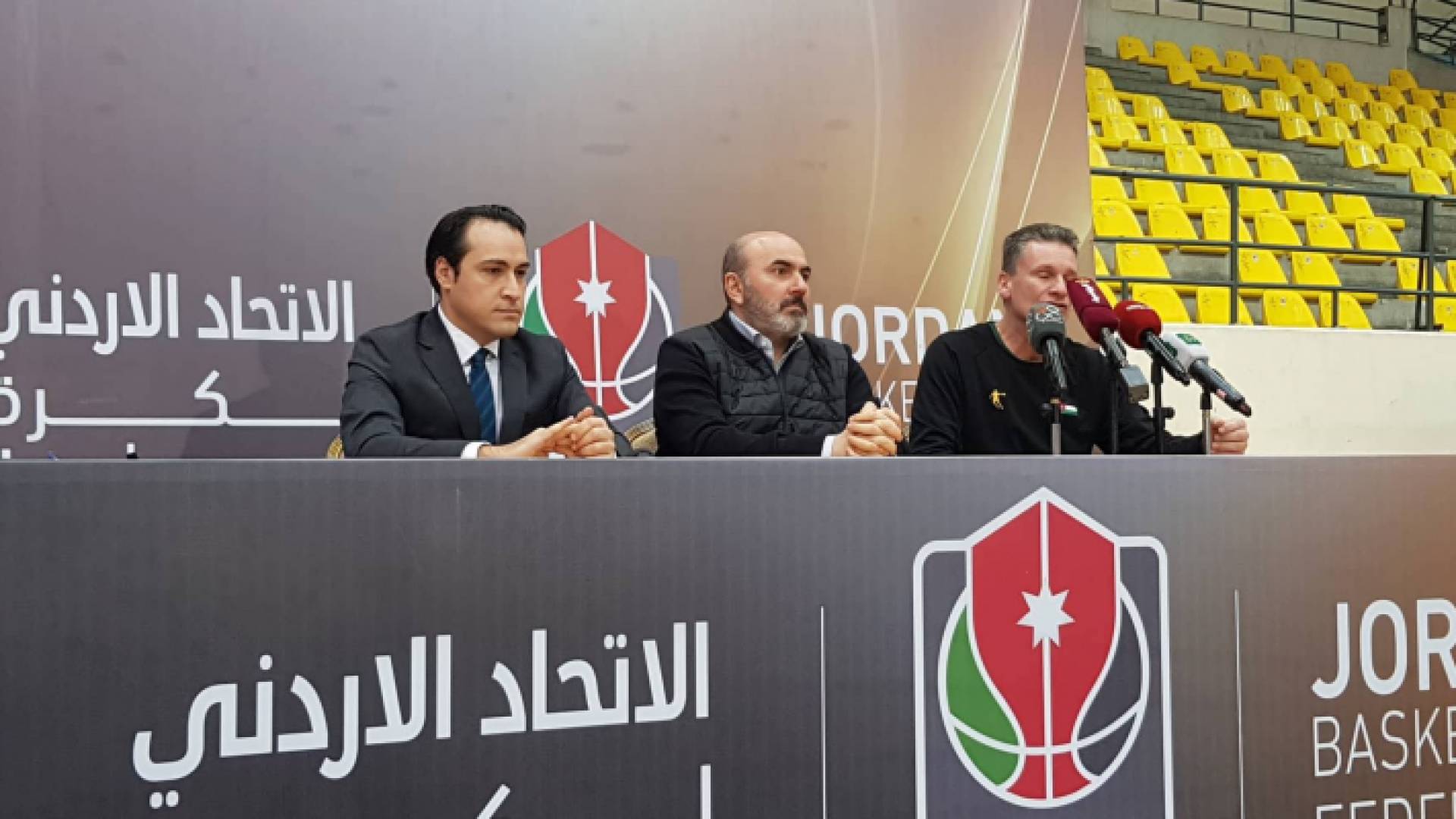 مؤتمر صحفي لاتحاد السلة للحديث عن تحضيرات المنتخب الوطني