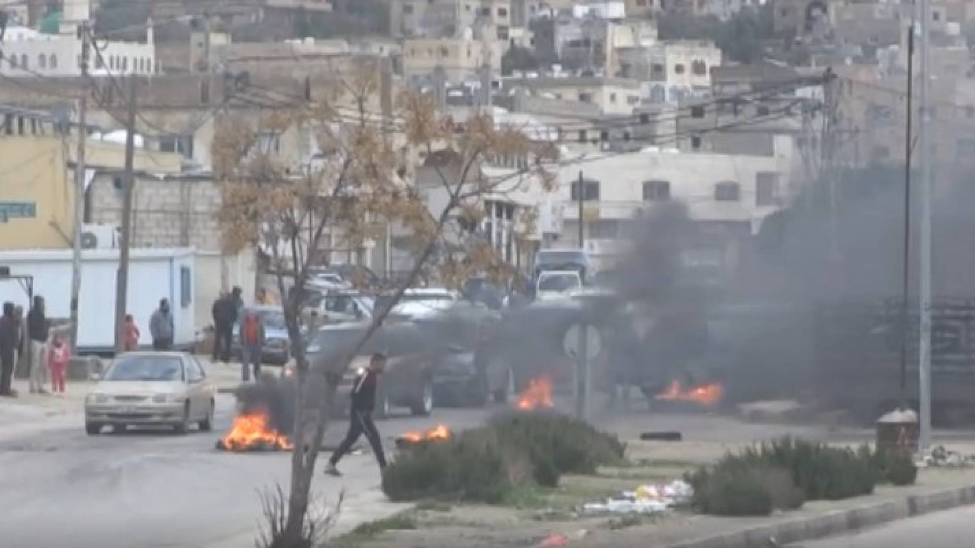 من اعمال الشغب في اربد