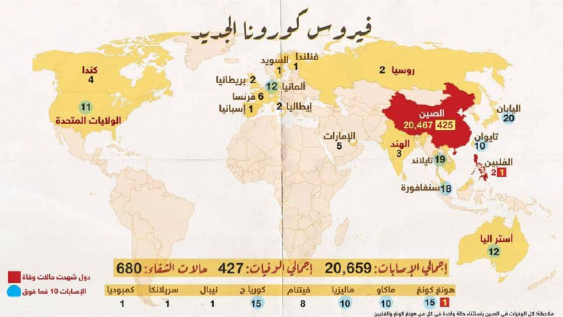 فيروس كورونا.. أحدث المعلومات
