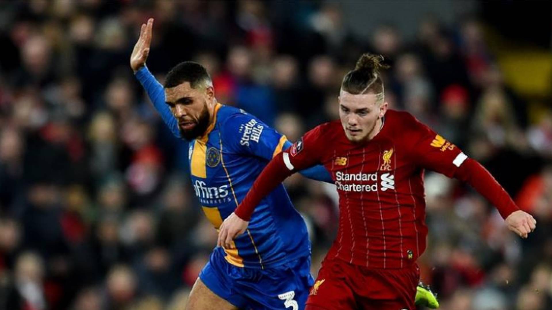 صورة من المباراة