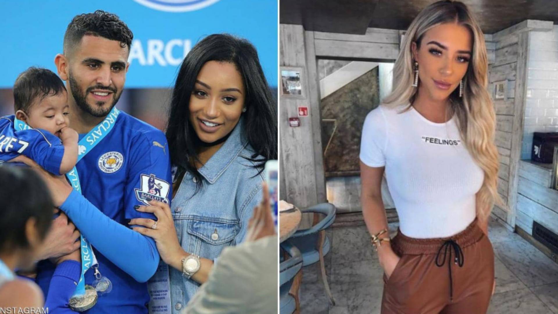 محرز ارتبط بصديقة أغويرو السابقة