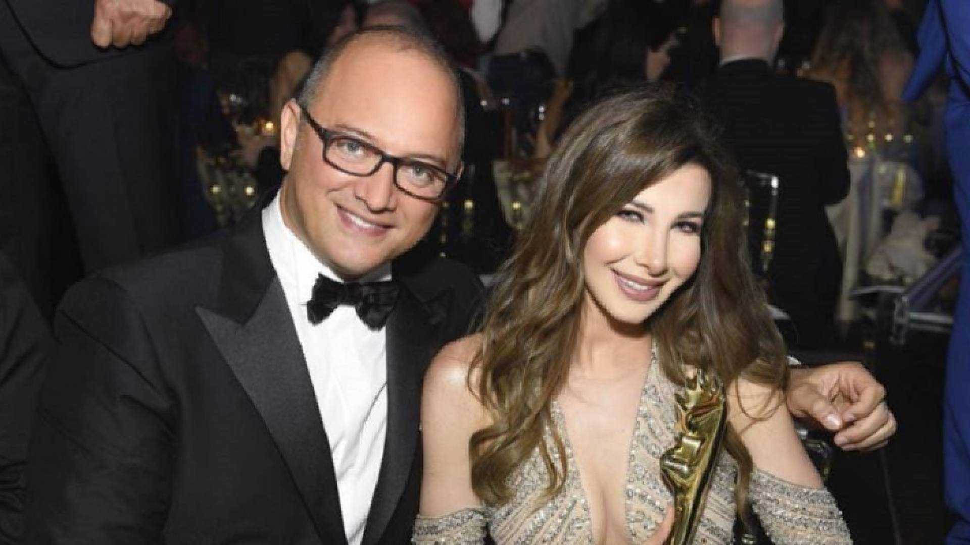 نانسي عجرم وزوجها
