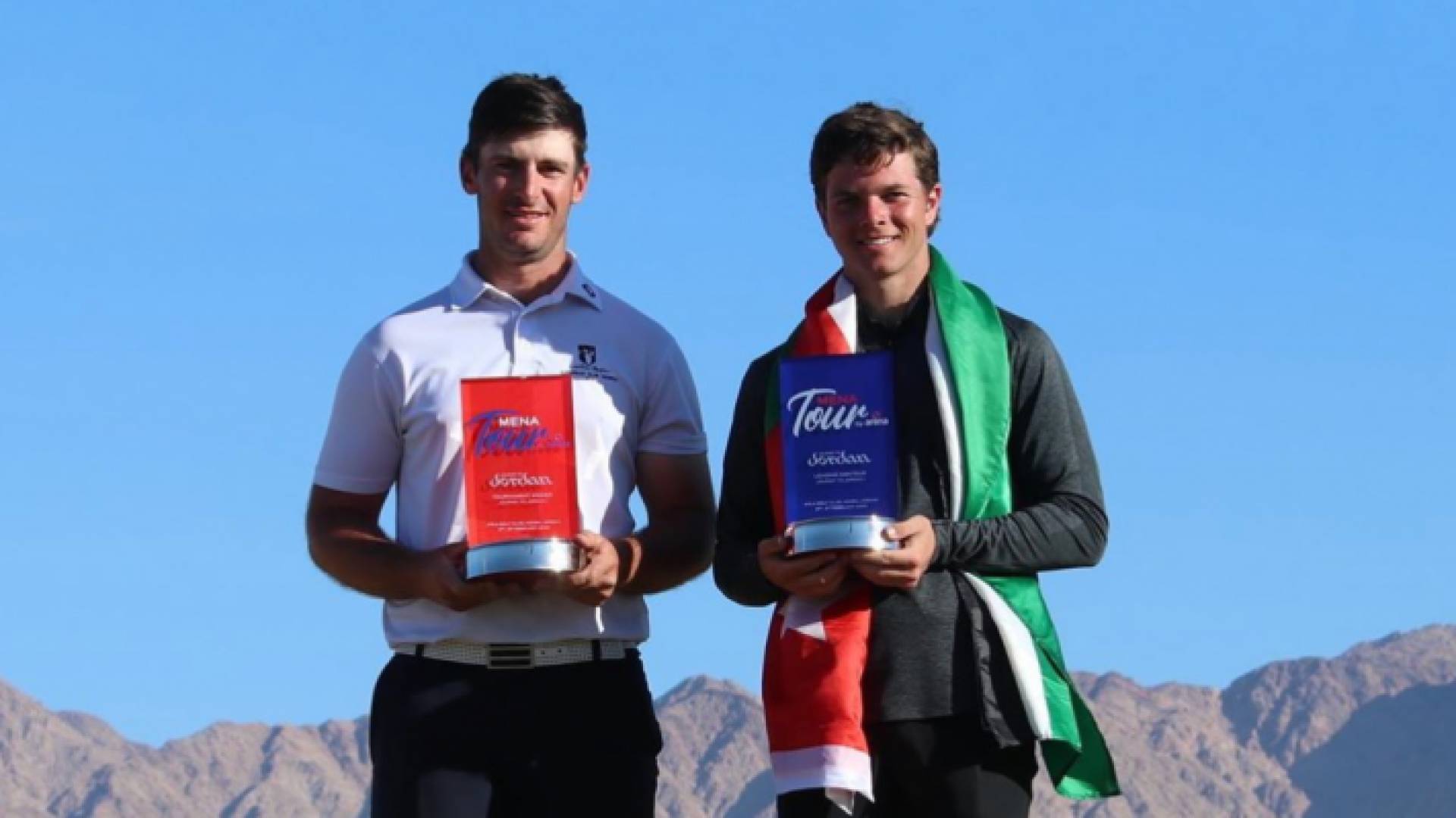 شيرغو الكردي يتألق في بطولة المينا تورز للجولف