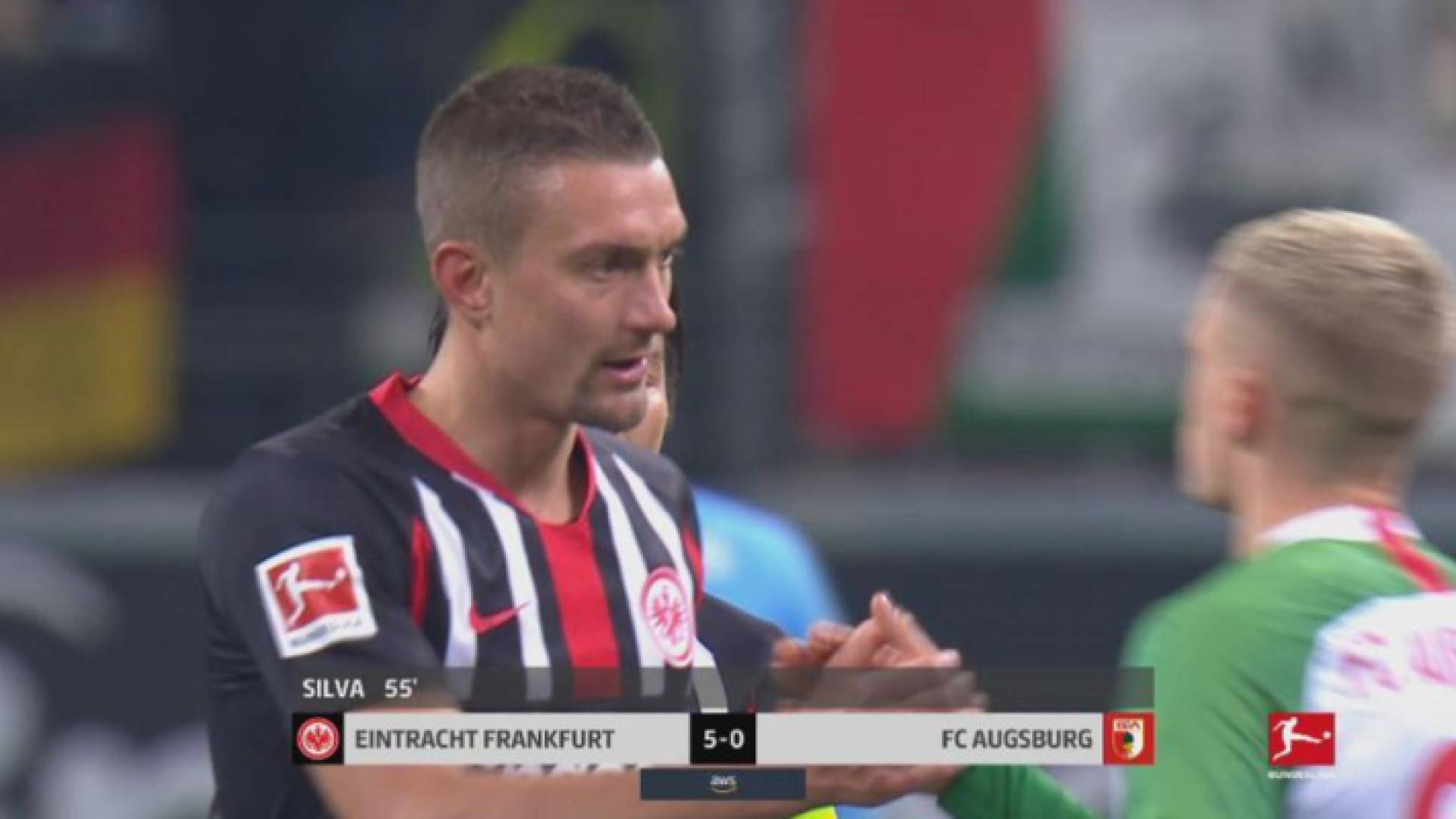 صورة من المباراة