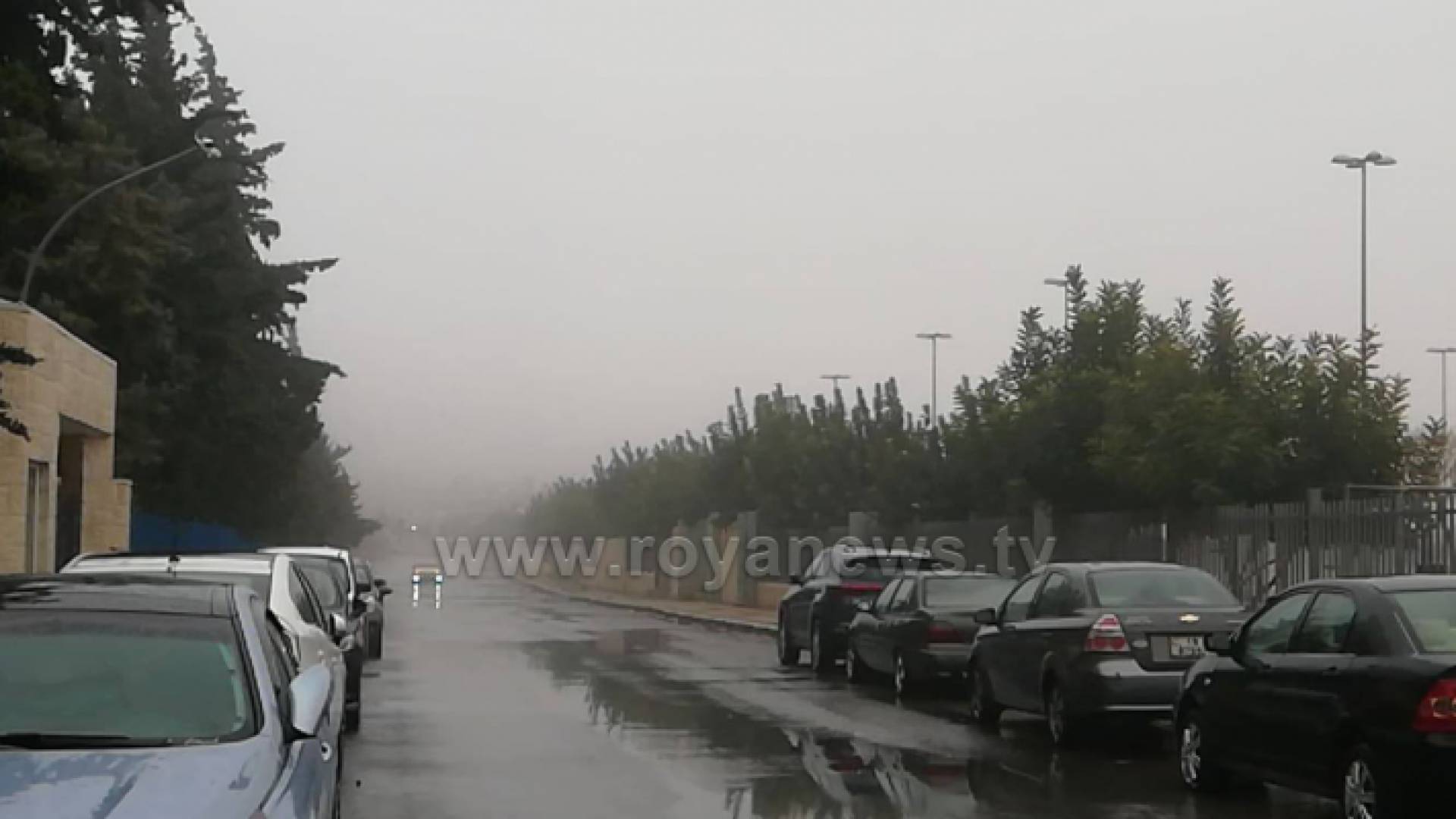 صورة من منطقة المقابلين بالعاصمة عمان