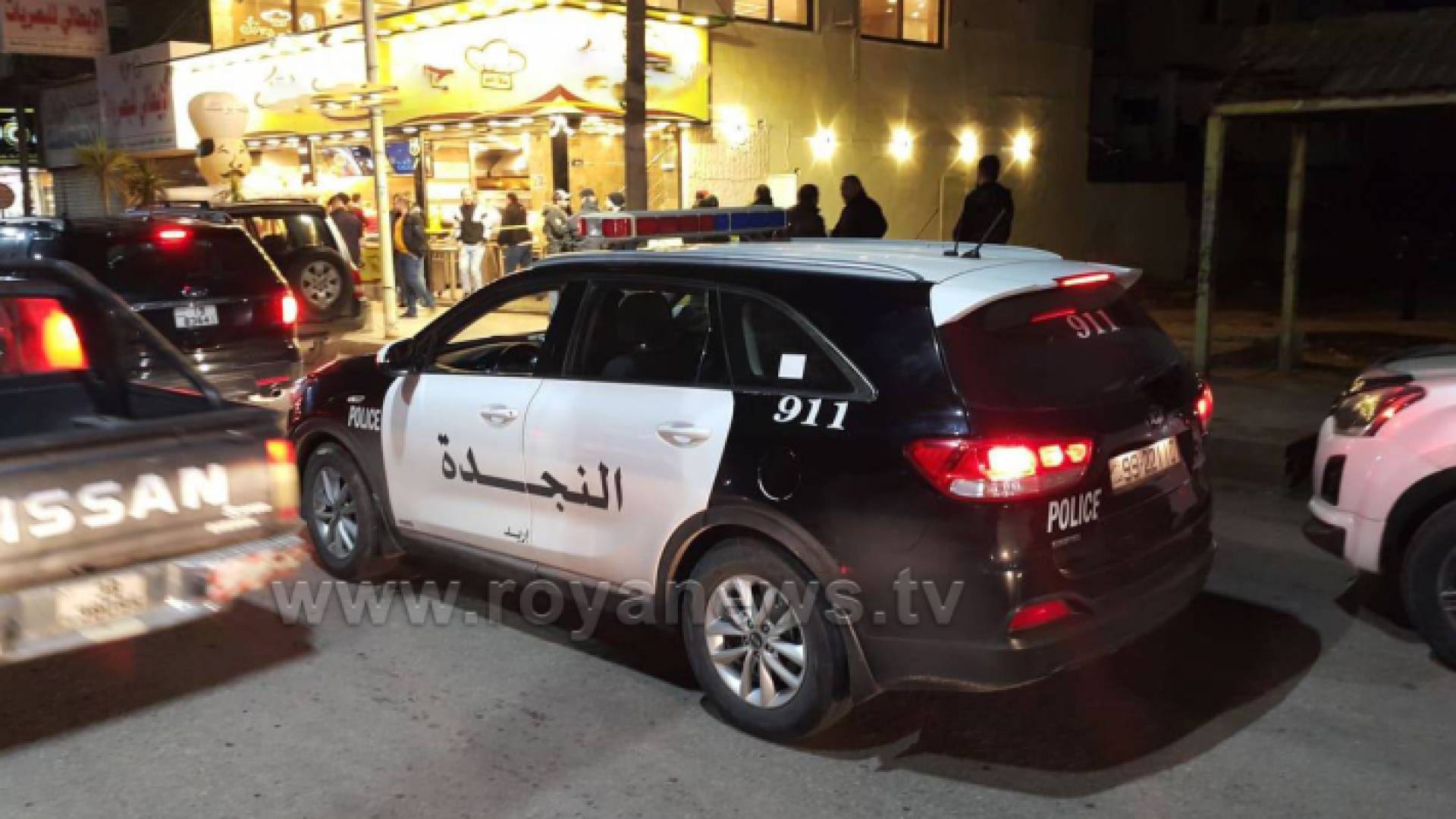 المطعم الذي تعرض للسطو