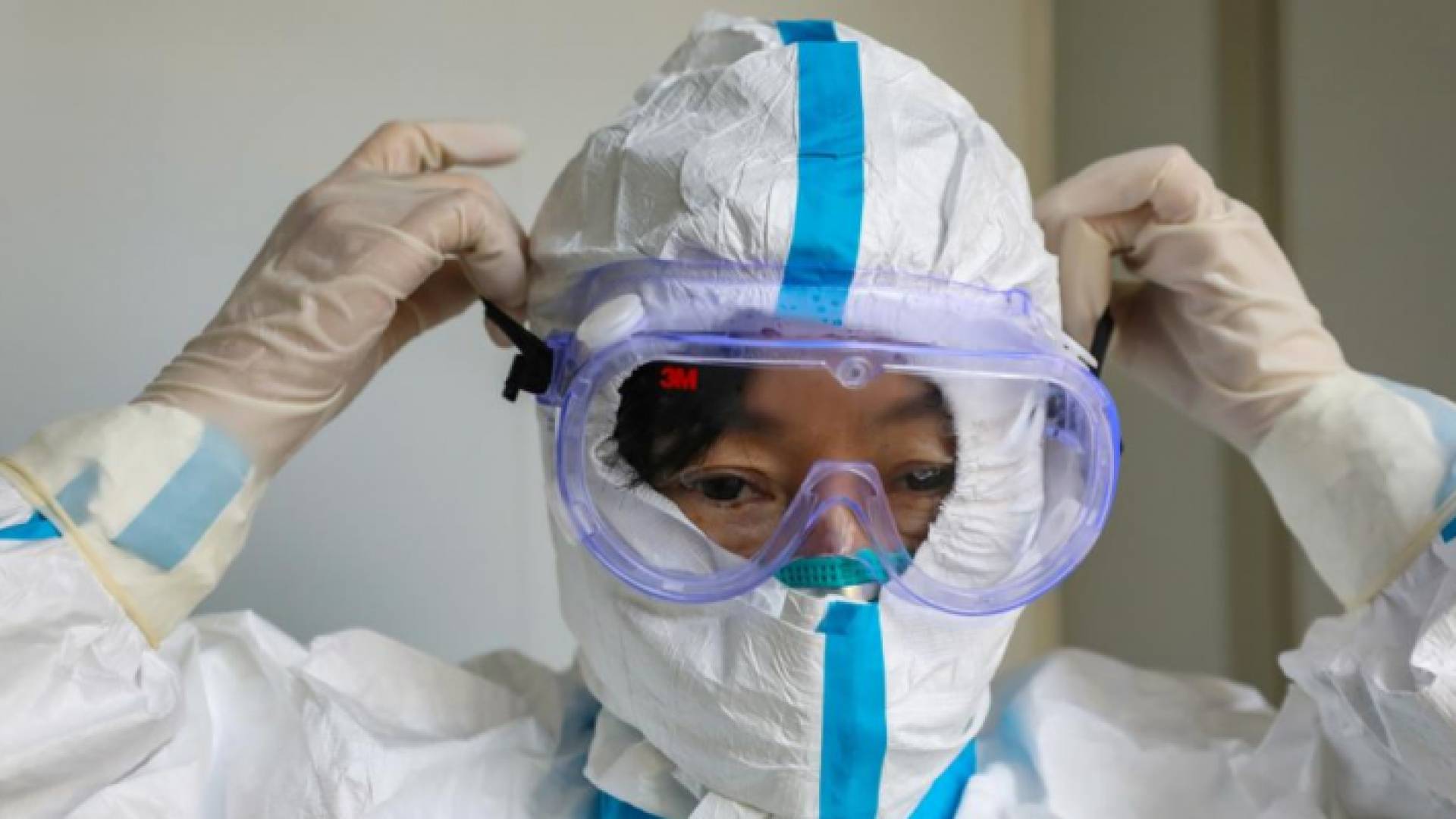 من احد مستشفيات الصين