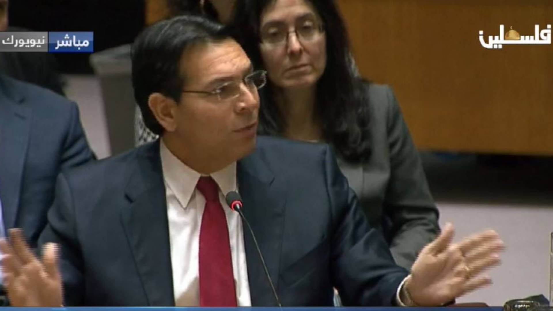 مندوب مندوب تل أبيب بمجلس الأمن