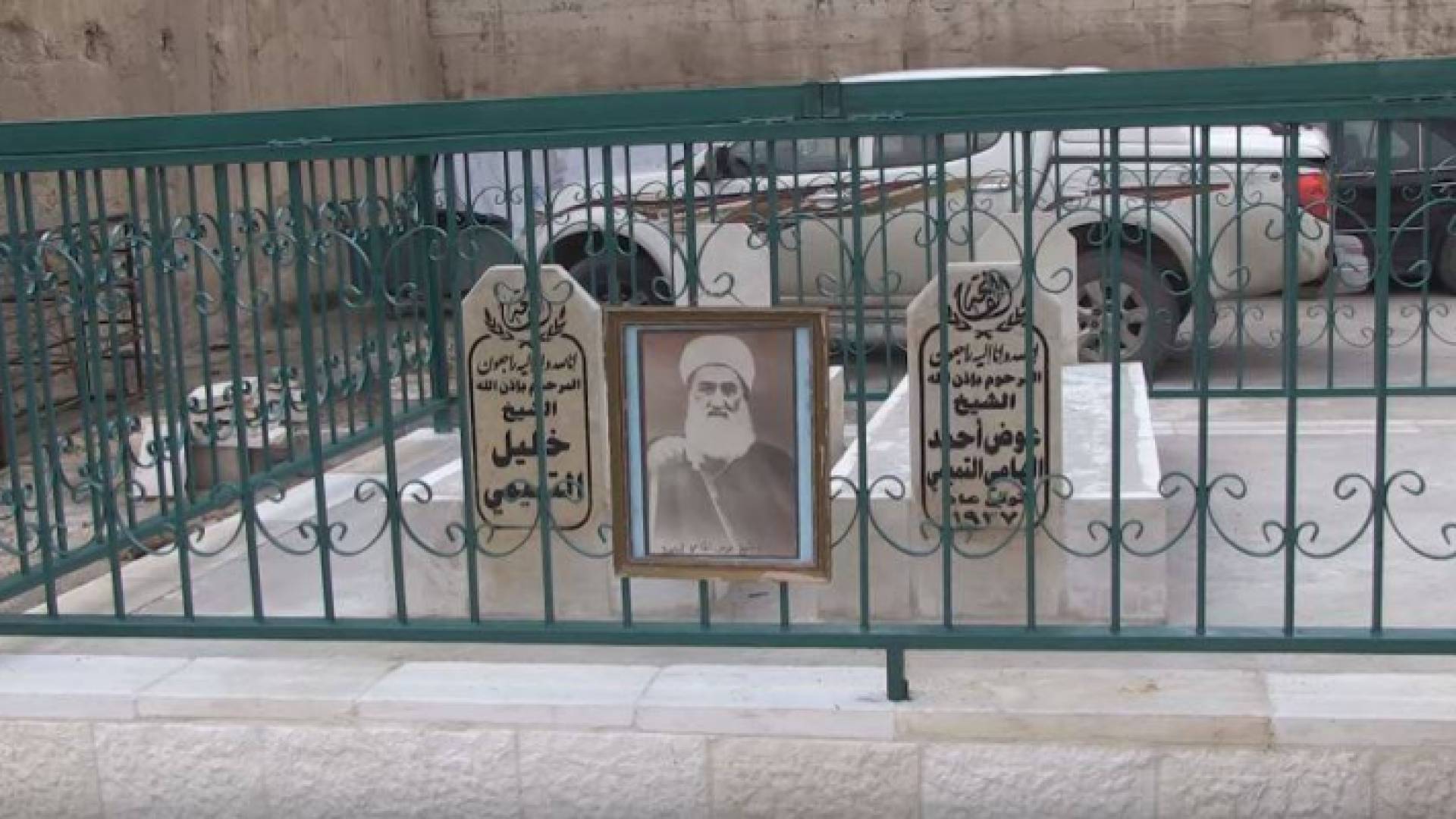 أوقاف اربد ترمم قبري العالمين والشيخين عوض الهامي التميمي