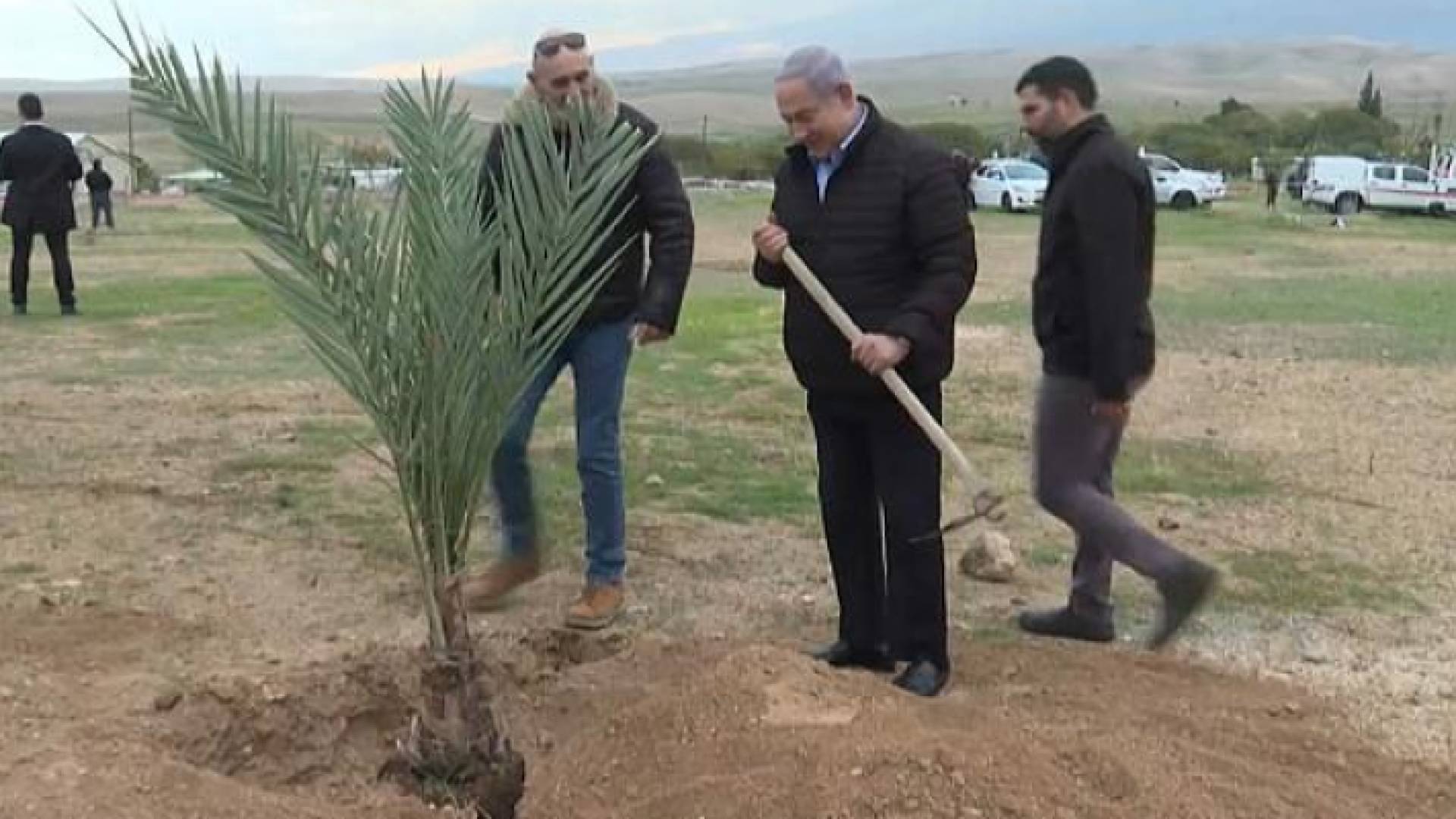 نتنياهو في غور الأردن