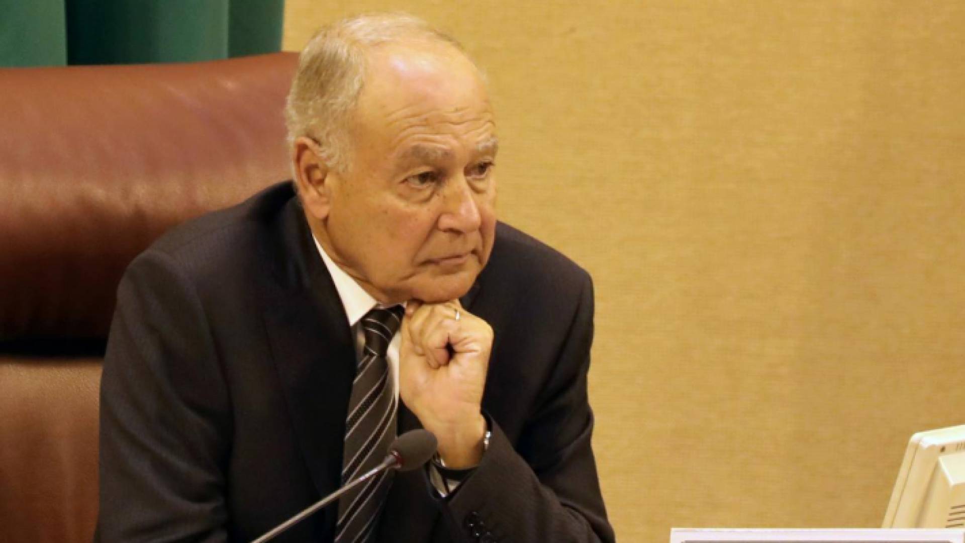 الأمين العام لجامعة الدول العربية أحمد أبو الغيط