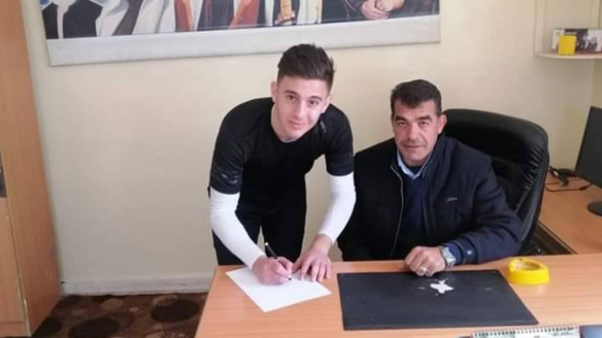 ابراهيم الخب يوقع لنادي سحاب