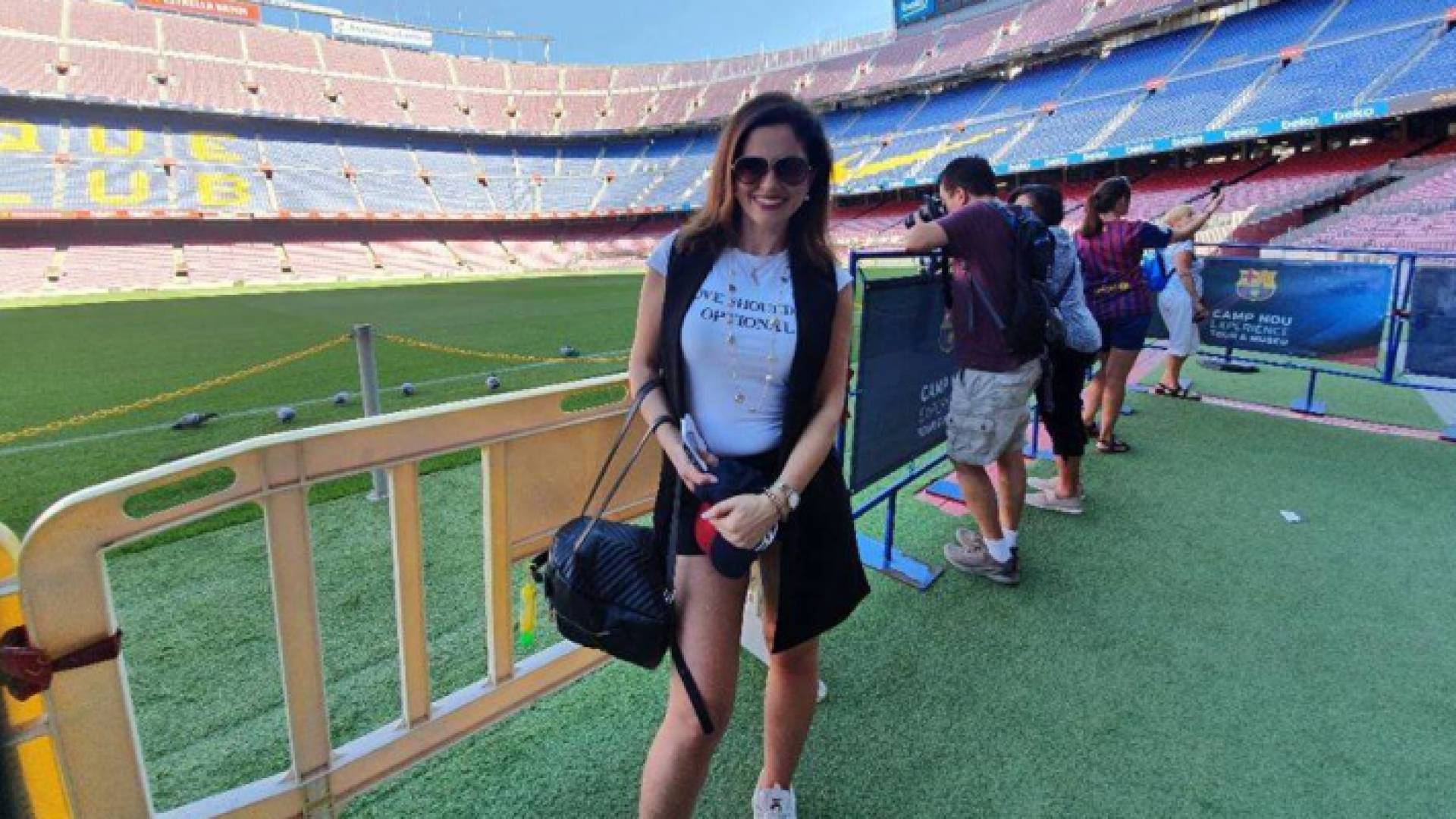 وزيرة الاعلام اللبنانية منال عبد الصمد