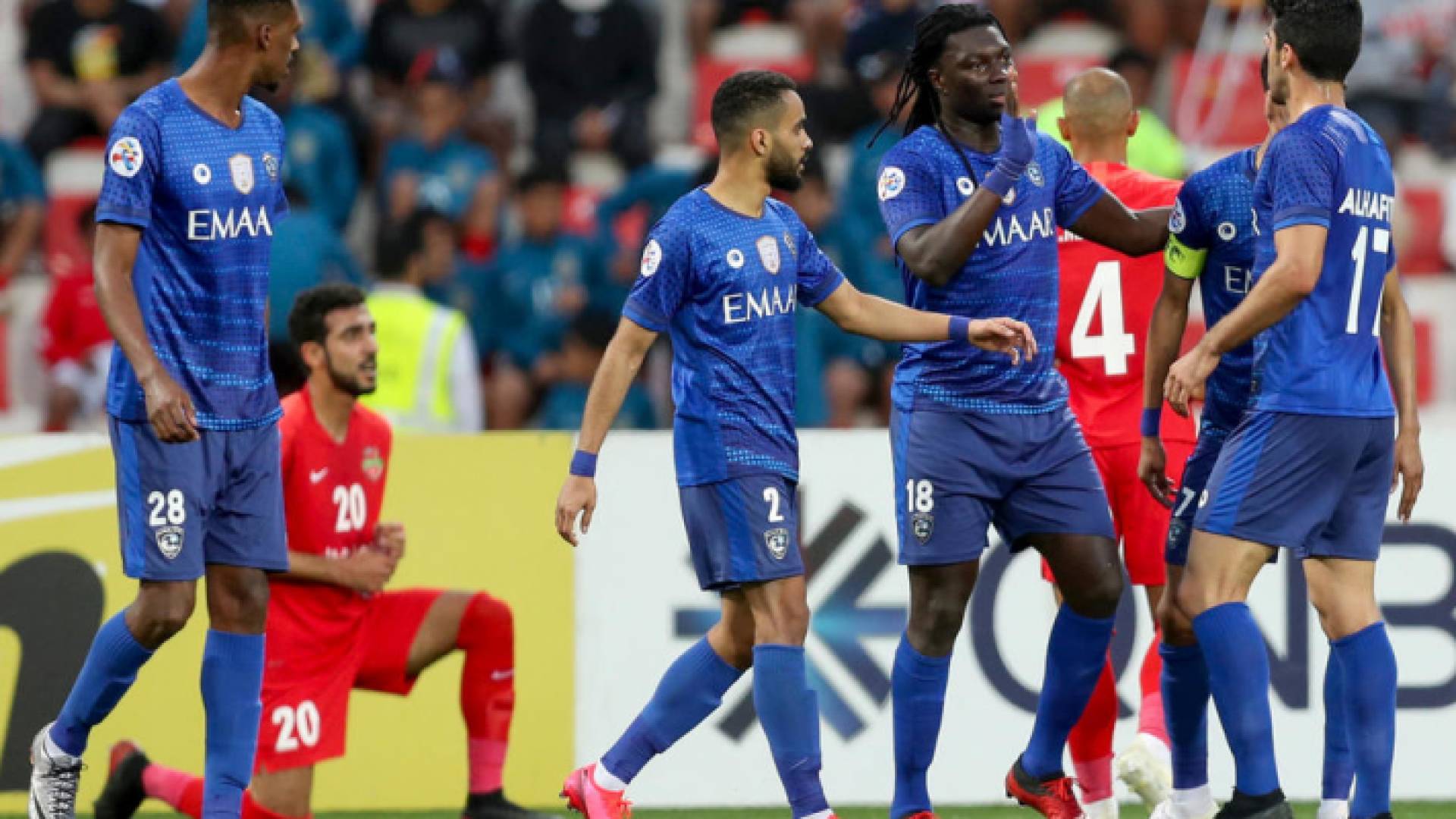 من المباراة