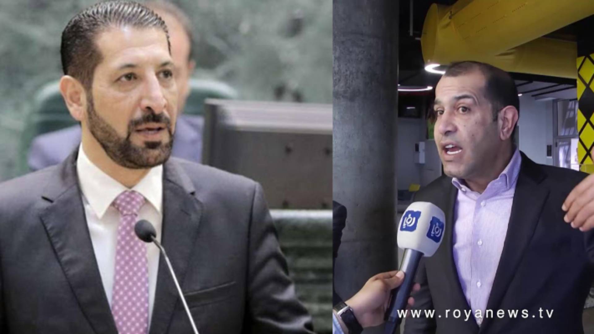 النائبان محمد نوح القضاة وعدنان أبو ركبه