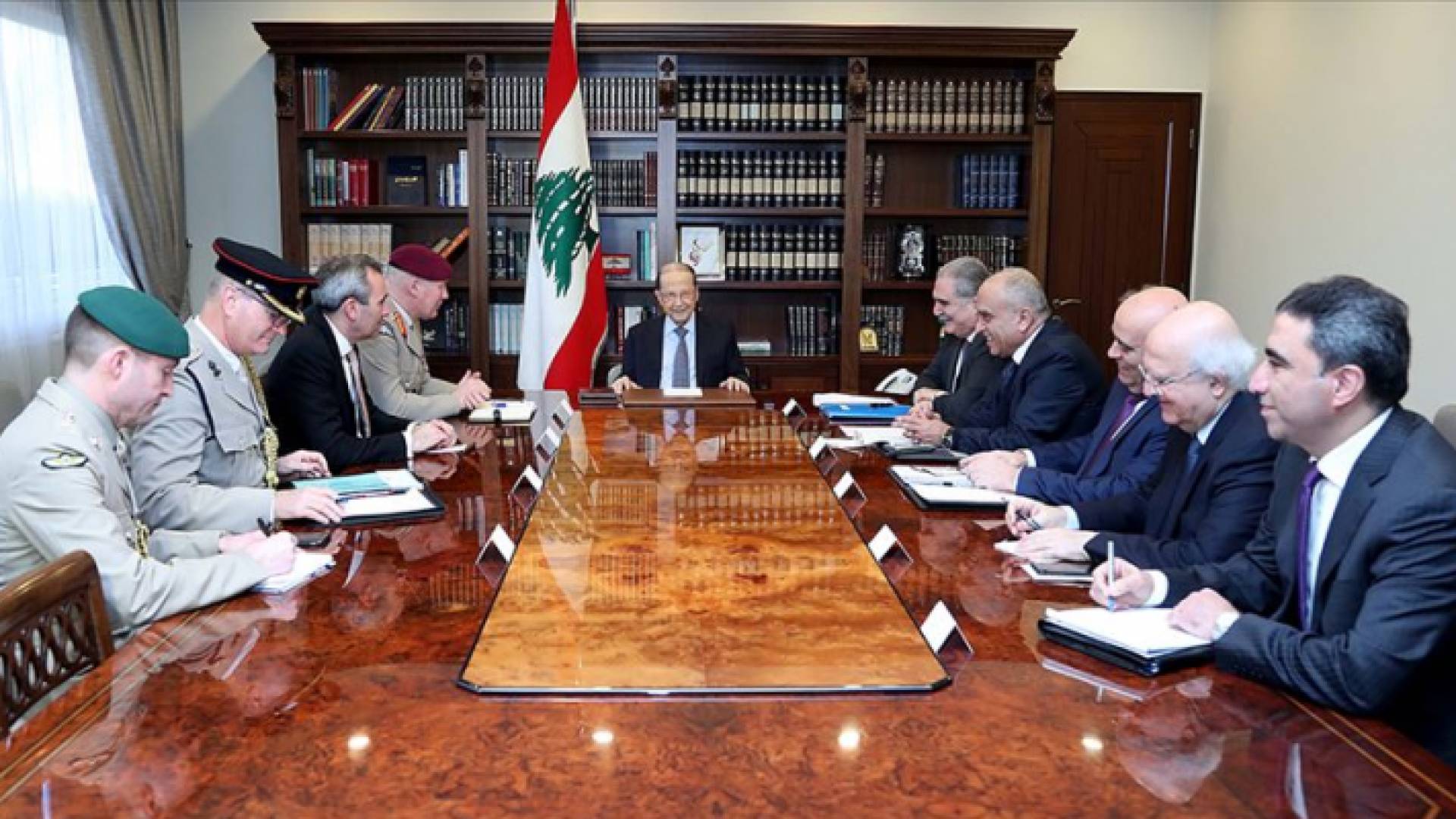 عون: الأزمة الاقتصادية في لبنان قيد المعالجة