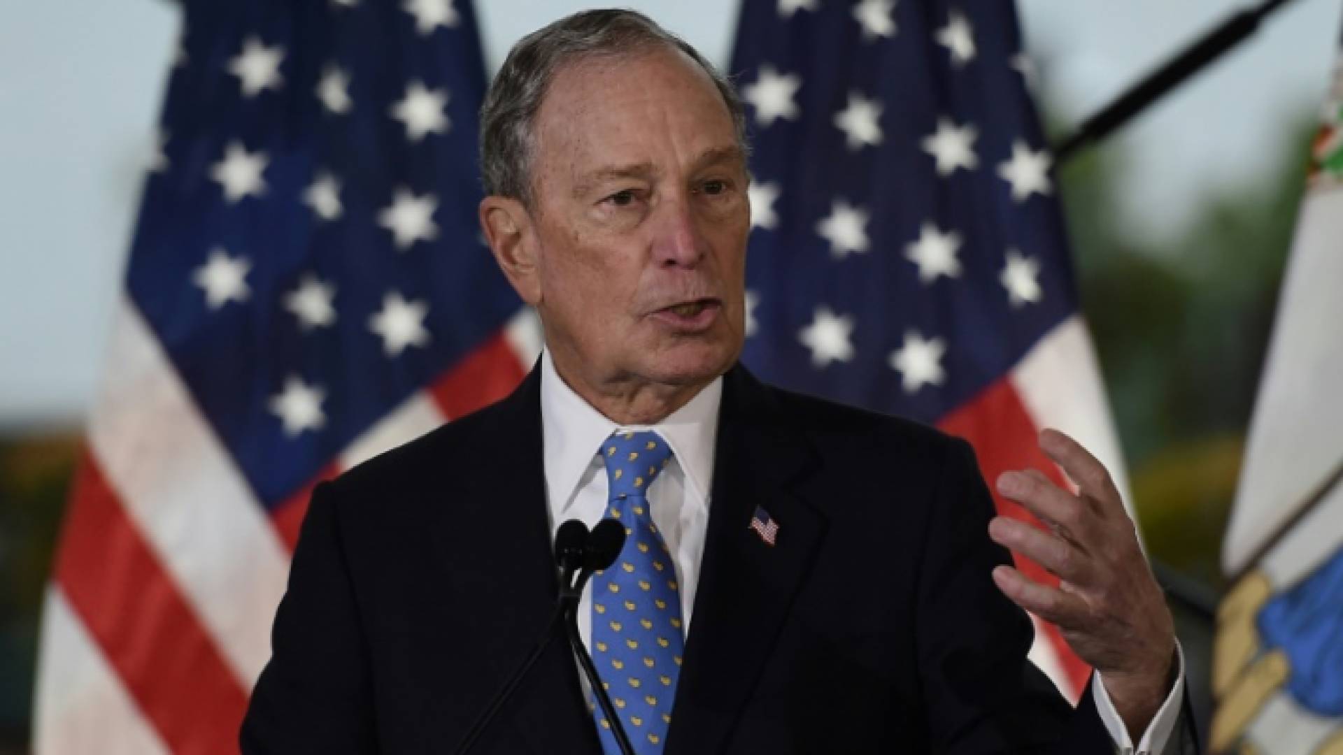 المرشح الديموقراطي للرئاسة الأمريكية مايكل بلومبرغ