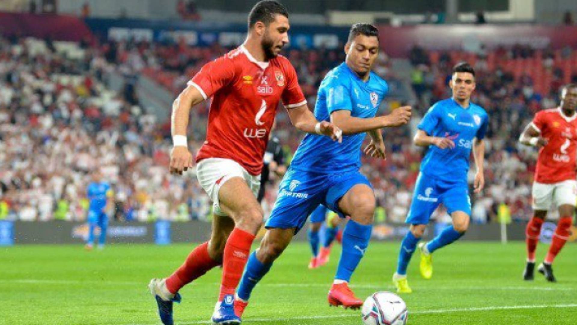 من المباراة