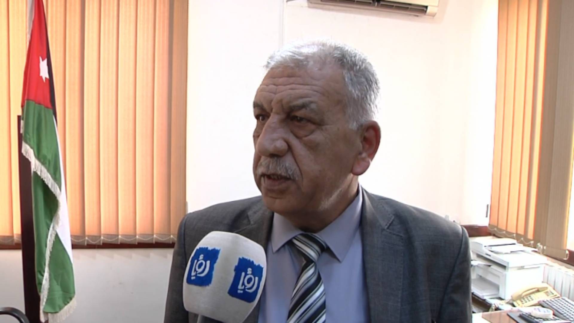 رئيس بلدية السرو فيصل مقدادي