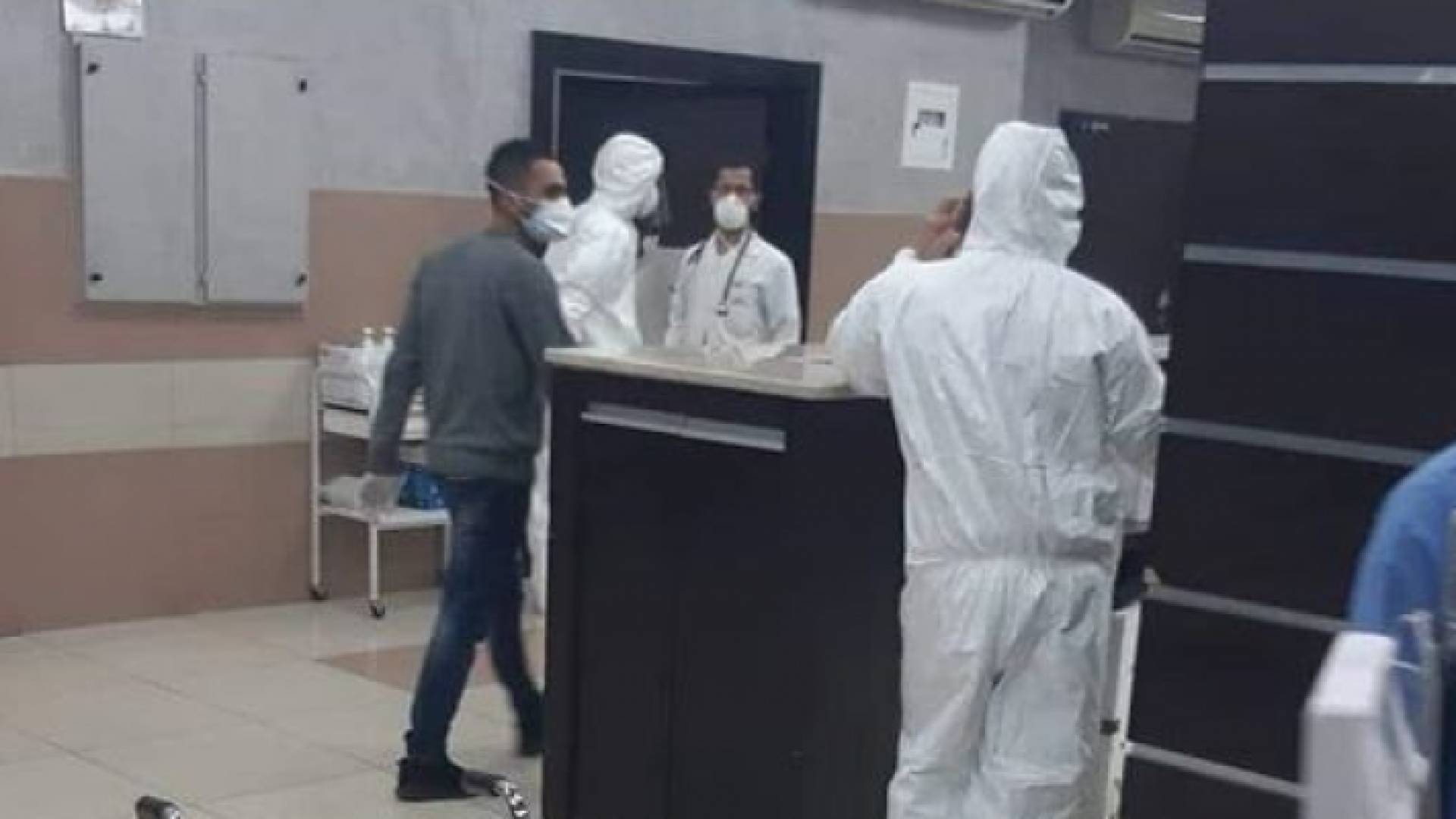 صورة من داخل مجمع فلسطين الطبي