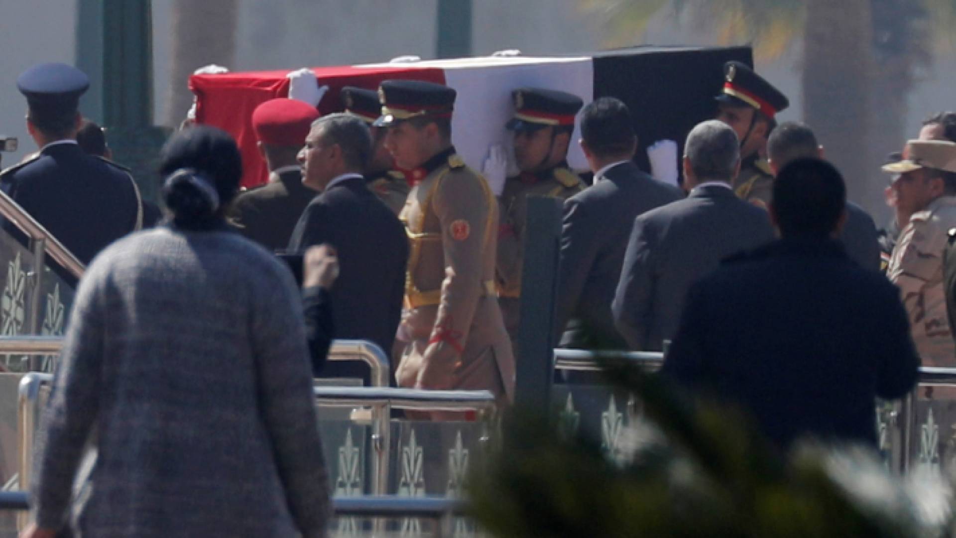 من مراسيم الجنازة