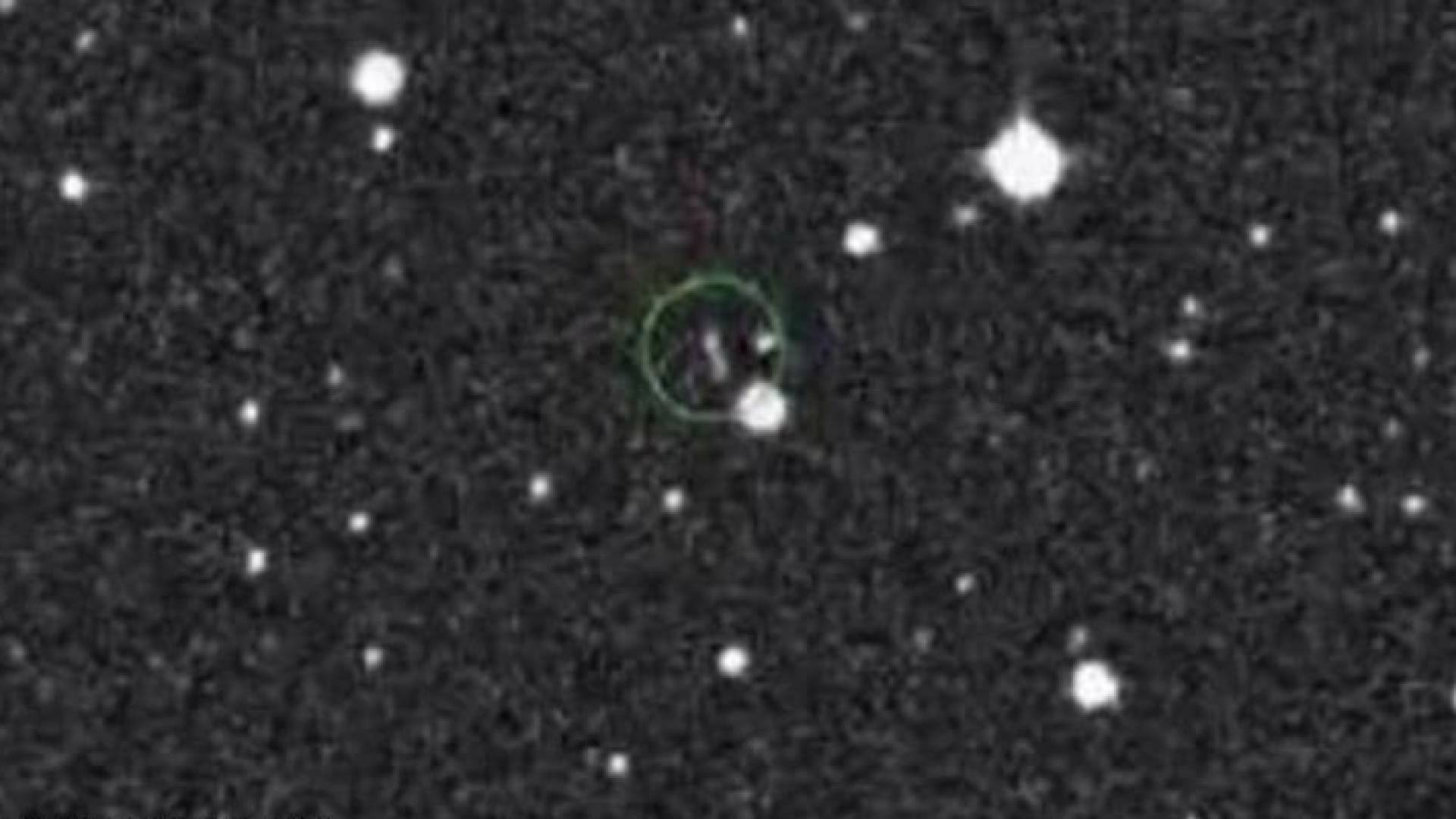 صورة ترصد التابع الجديد والمؤقت للأرض