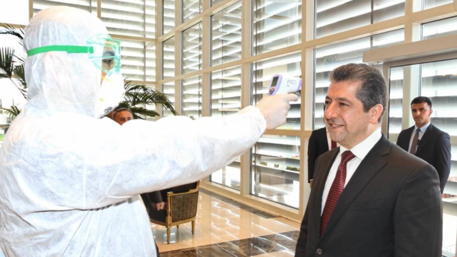 فحص رئيس حكومة إقليم كوردستان خشية إصابته بكورونا