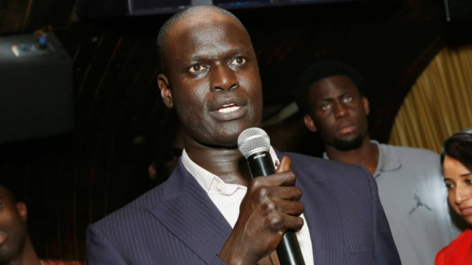 نائب رئيس رابطة دوري كرة السلة الأمريكي للمحترفين ورئيس رابطة الدوري الإفريقي لكرة السلة السنغالي أمادو غالو