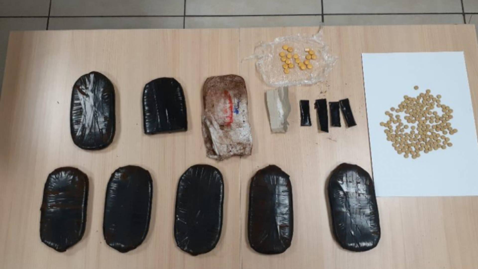 من المضبوطات