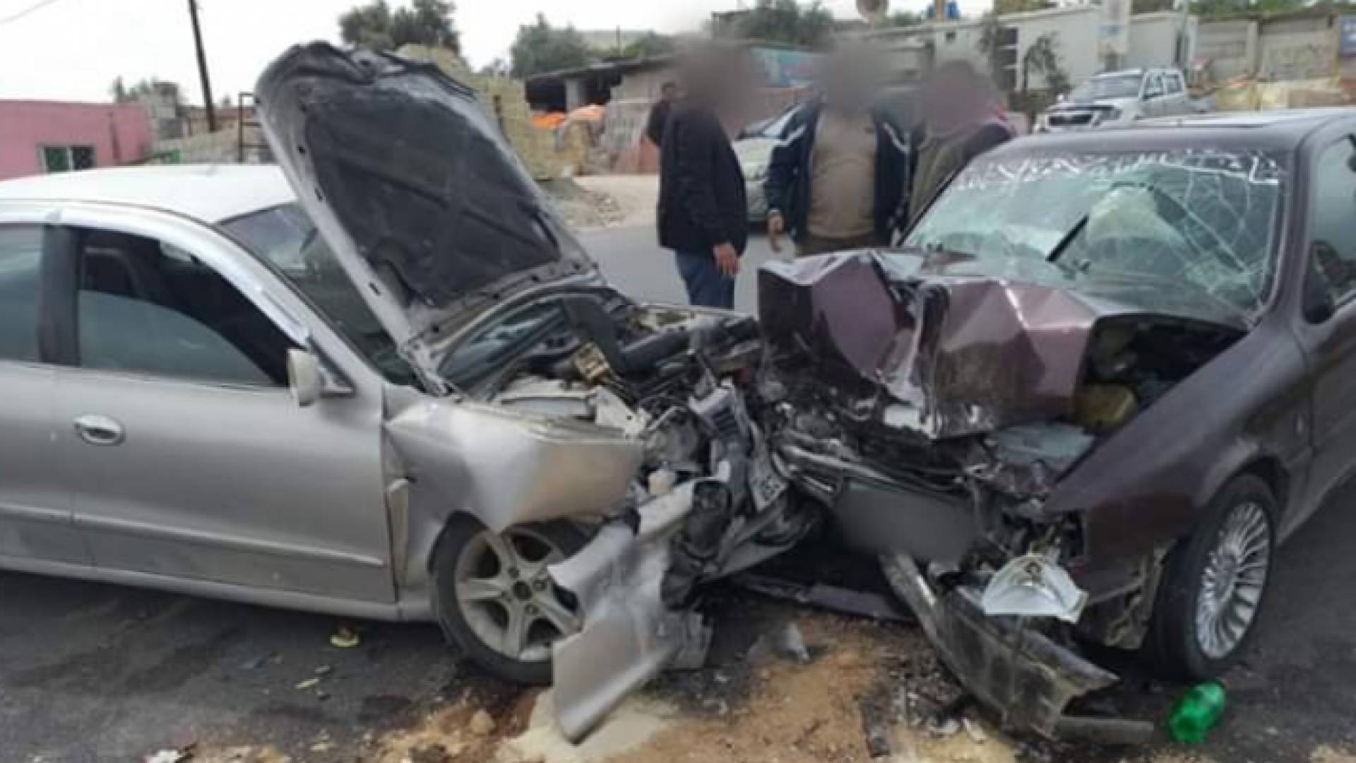 وفاة واصابتان بحادث تصادم في جرش