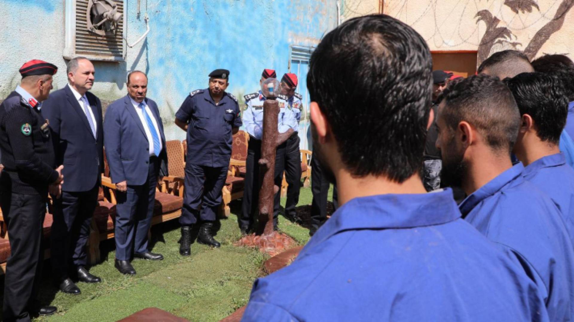 جانب من الزيارة